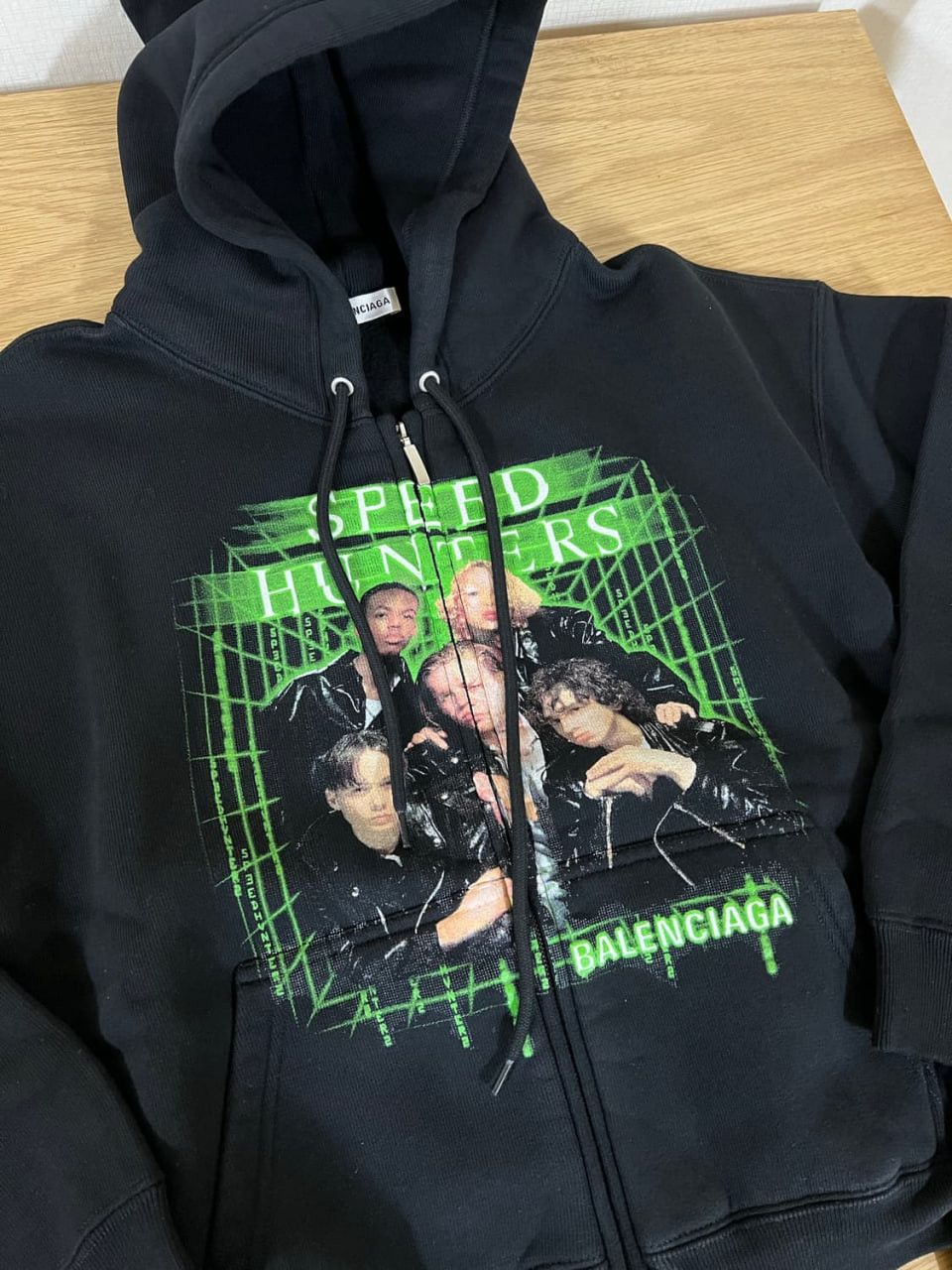 Balenciaga Balenciaga Speed Hunters Zip up cropped hoodie Size US L / EU 52-54 / 3 - 1 Thumbnail