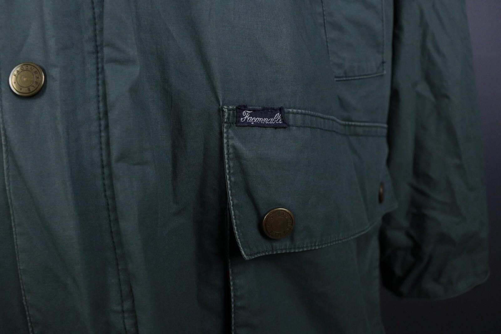 Faconnable Faconnoble Green Vintage Trench Coat Jacket Size XL Size US XL / EU 56 / 4 - 4 Thumbnail