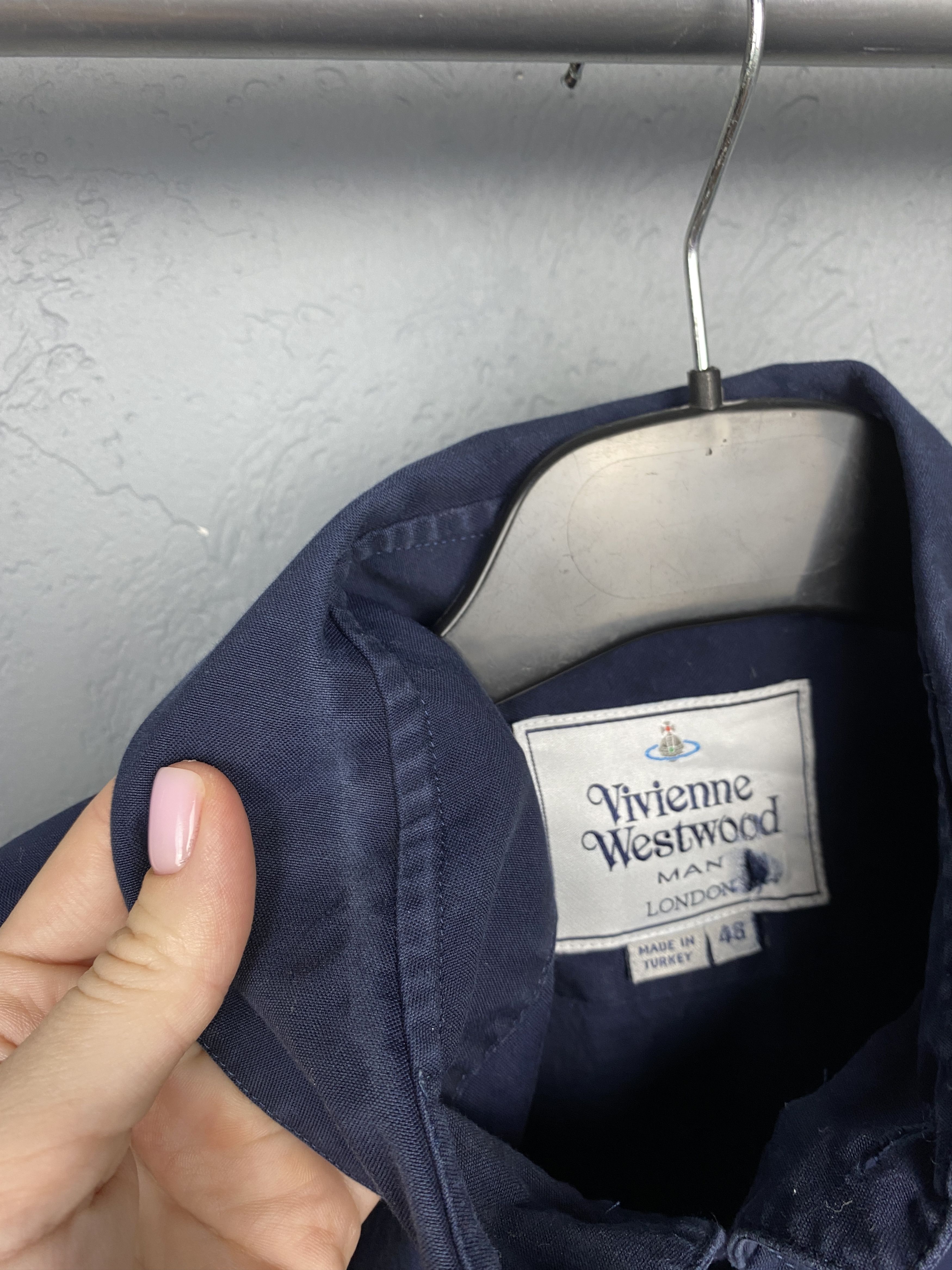 Vivienne Westwood Vivienne Westwood Vintage Mens Long Sleeve Shirt Size US M / EU 48-50 / 2 - 5 Thumbnail