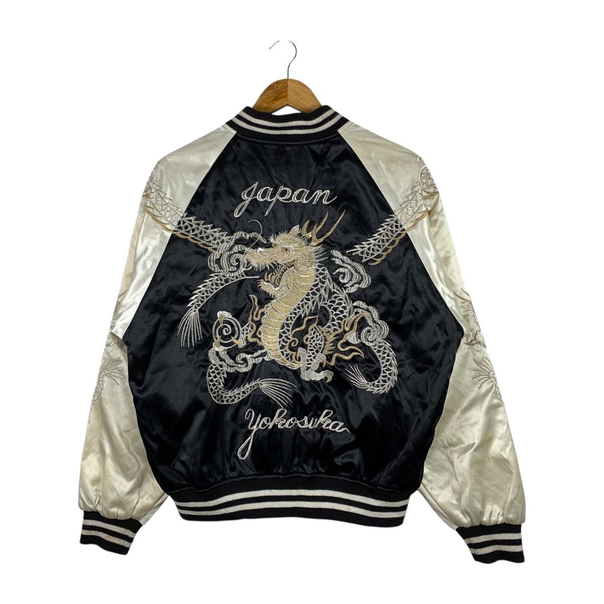 Japanese Brand HOSHIHIME Japanese Brand Sukajan Japan Dragon Embroidered Size US L / EU 52-54 / 3 - 1 Thumbnail
