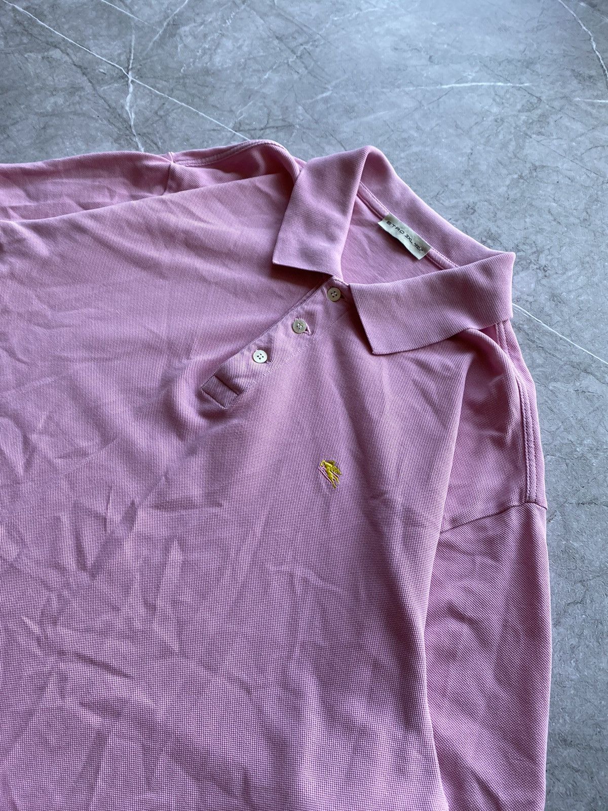 Etro Luxury Etro Milano Relaxed Polo Shirt Made in Italy Size US XXL / EU 58 / 5 - 4 Thumbnail