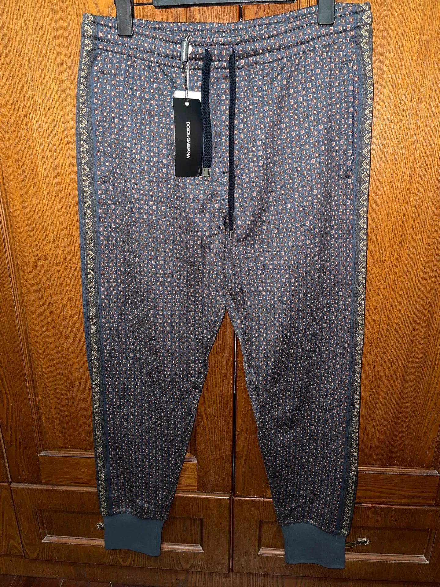 Dolce & Gabbana Dolce & Gabbana Loose Cotton Sweatpants 52 IT Size US 36 / EU 52 - 1 Thumbnail