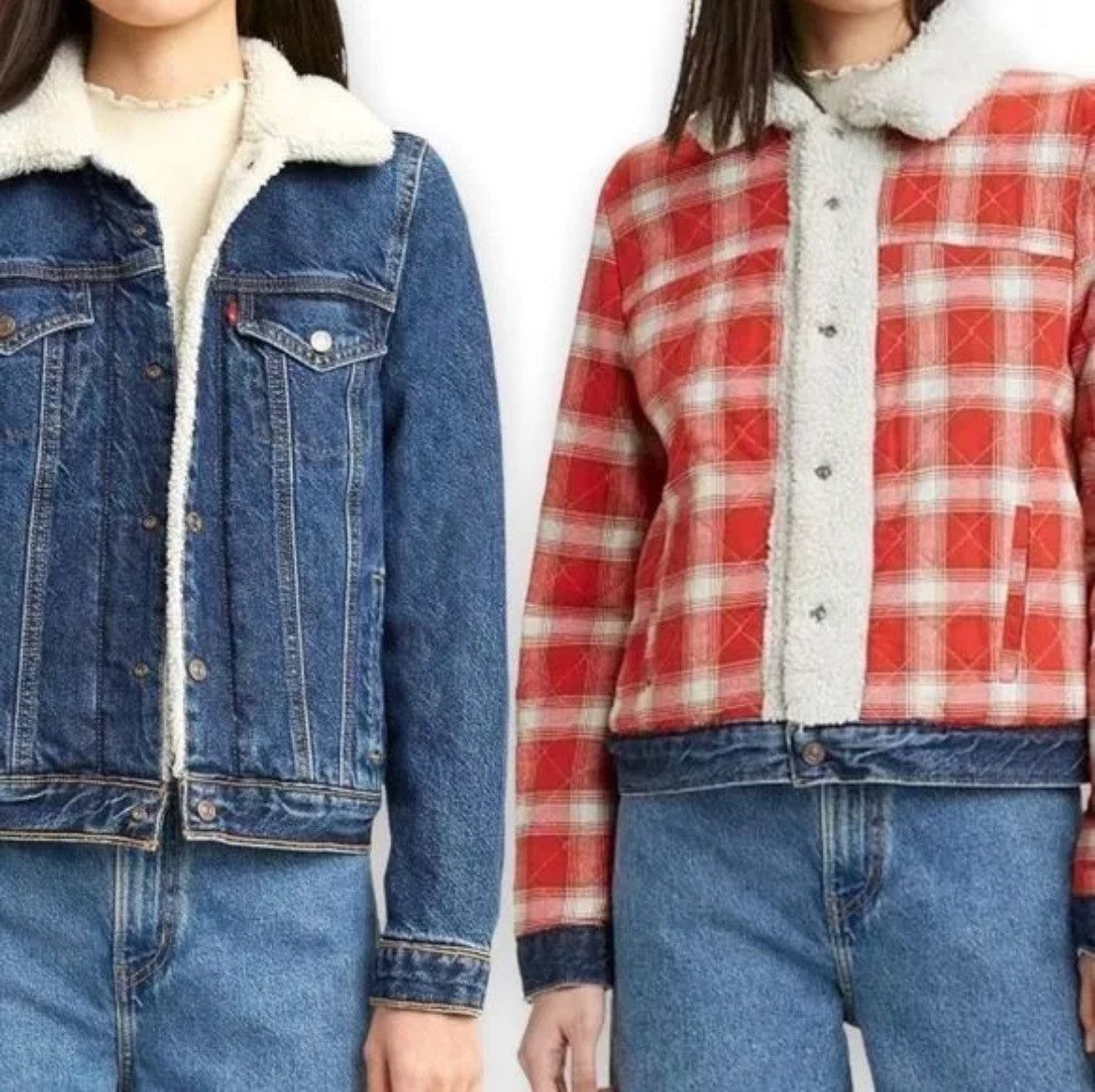 Levi's Levi’s Women’s Original Printed Reversed-Lined Trucker Size S / US 4 / IT 40 - 1 Thumbnail