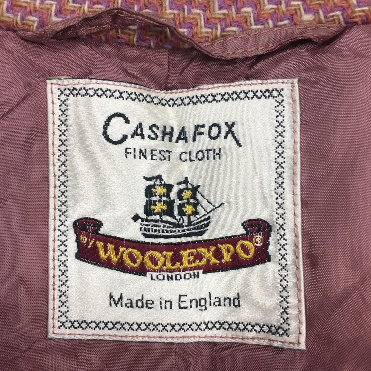 Vintage Vtg CASHAFOX Woolexpo London Coat Jacket Blazer Size US M / EU 48-50 / 2 - 4 Thumbnail