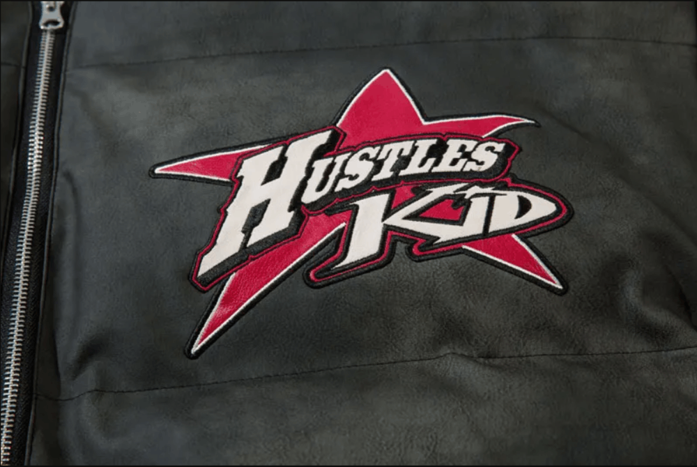 Japanese Brand × Vintage "hustles Kid-L" Leather Jacket Size US L / EU 52-54 / 3 - 3 Thumbnail