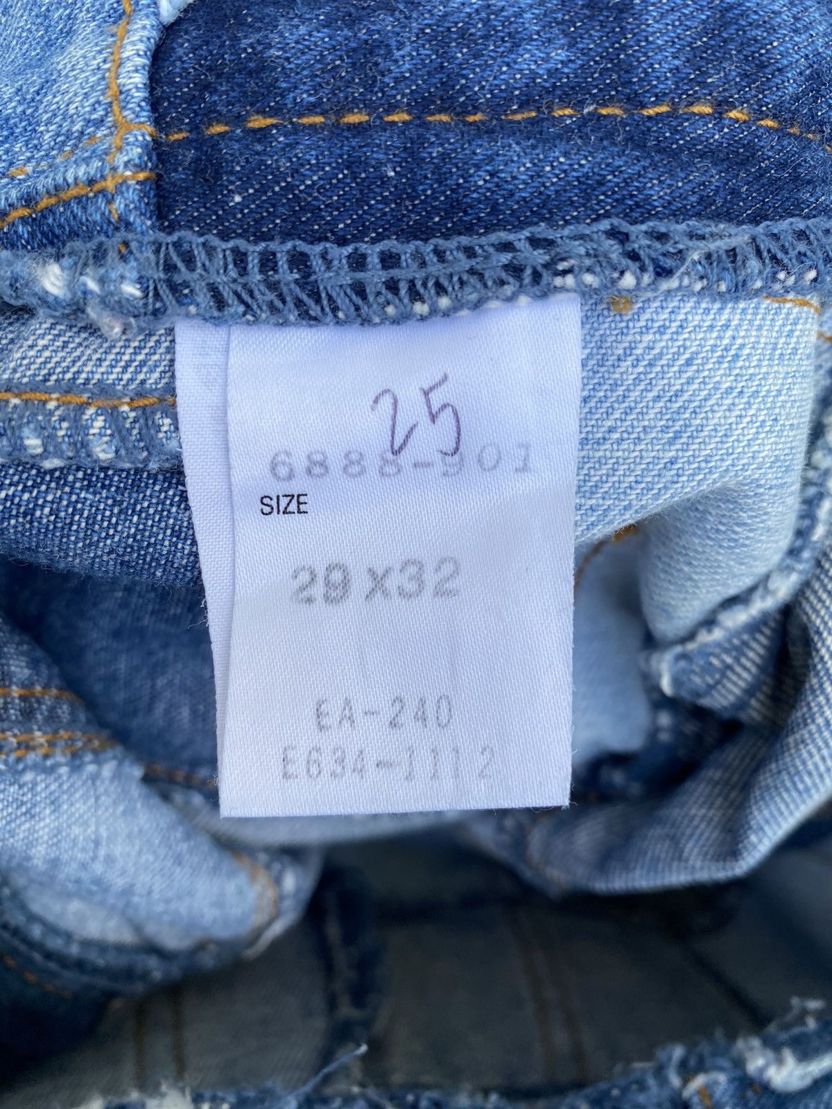 Japanese Brand × Vintage Flare Jeans Patchwork Americanino Denim Size US 29 - 10 Thumbnail