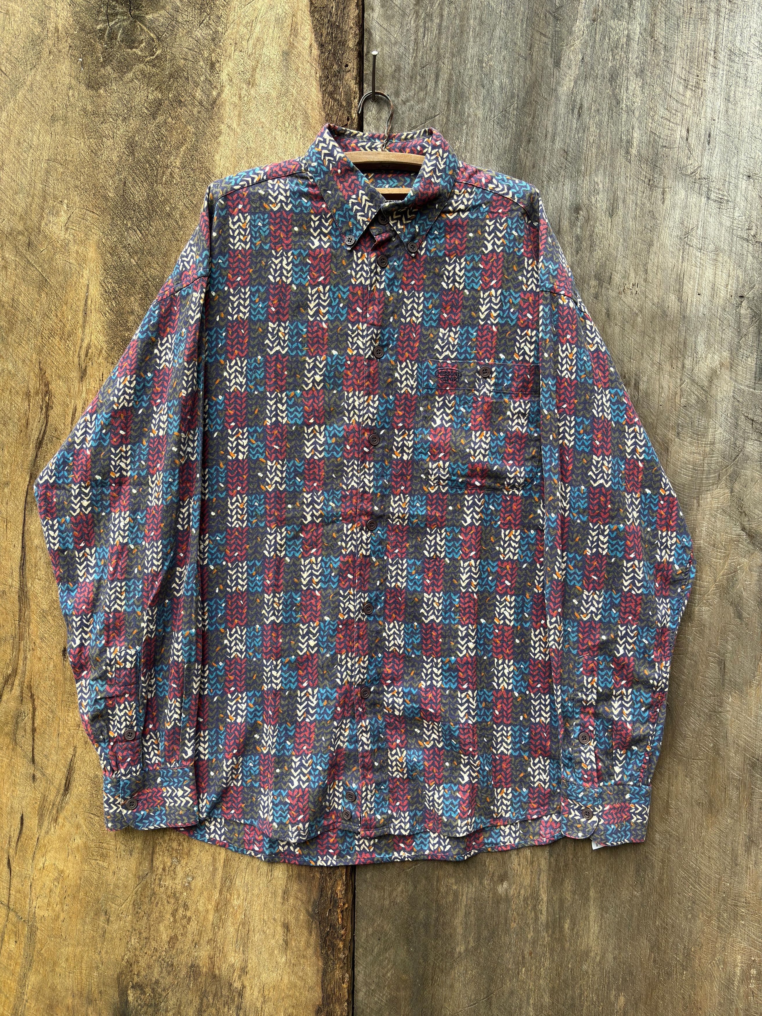 Missoni MISSONI SPORT Vintage Printed Button-up Shirt Size US L / EU 52-54 / 3 - 1 Thumbnail