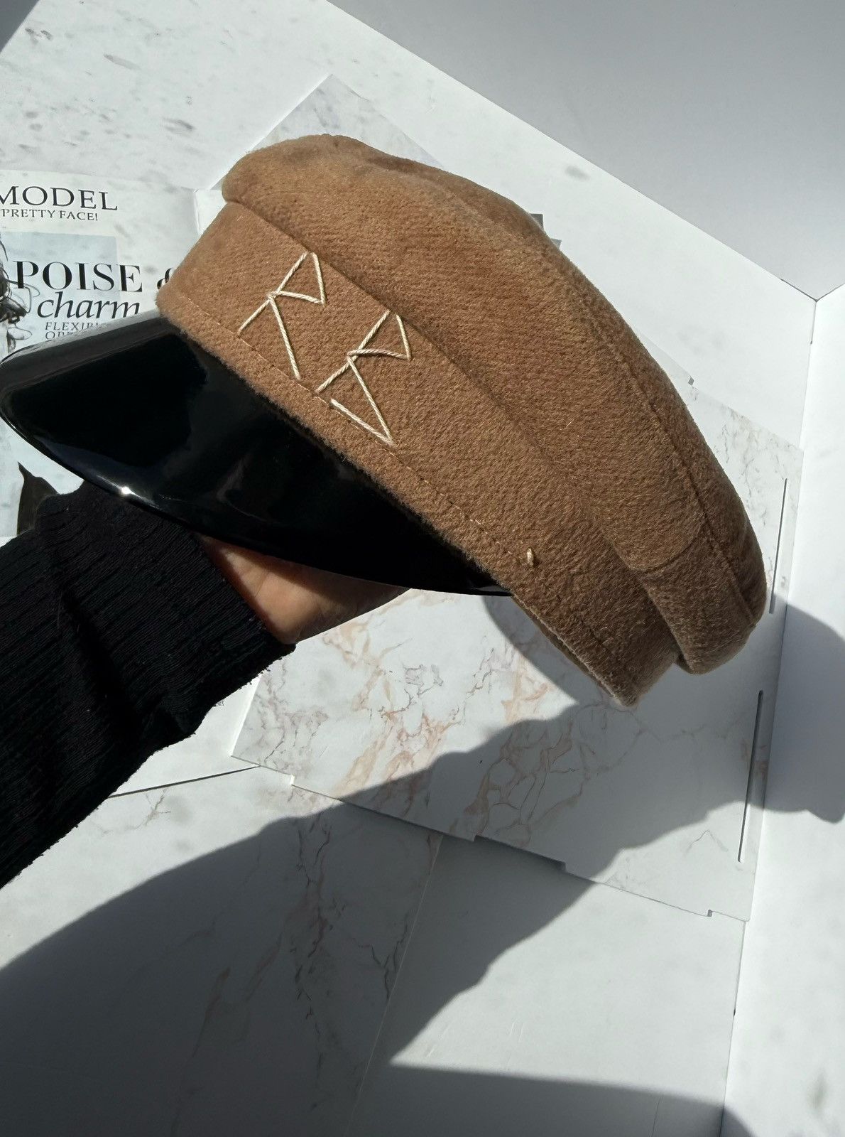 Ruslan Baginskiy Ruslan Baginskiy brown hat Size ONE SIZE - 20 Thumbnail