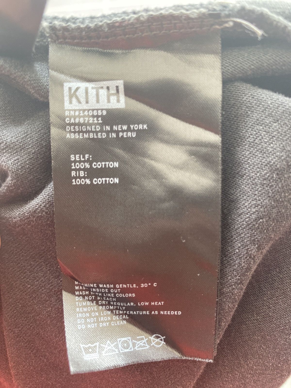 Kith Kith x NFL Eagles Vintage Tee Black Size L Size US L / EU 52-54 / 3 - 5 Thumbnail