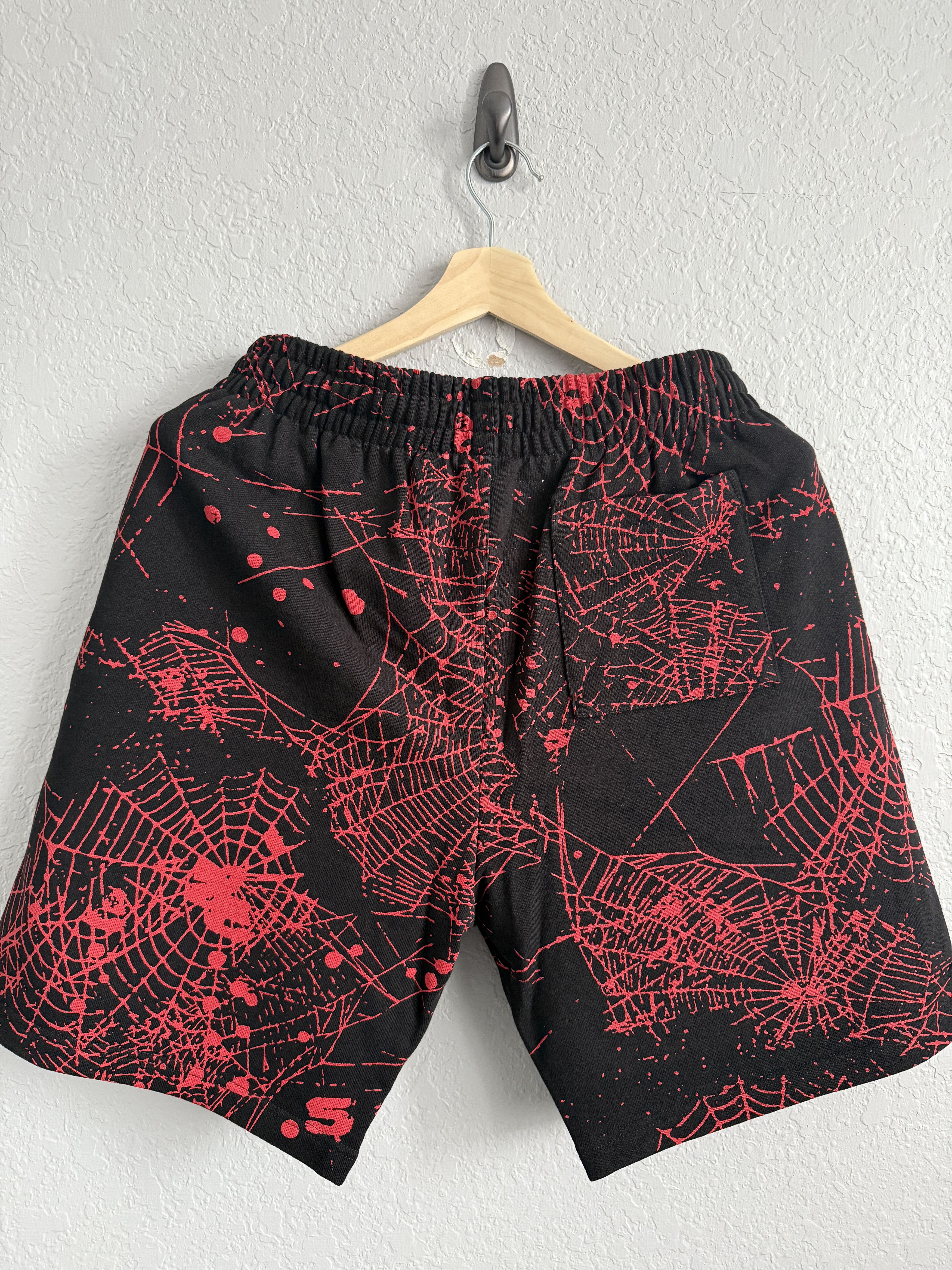 Sp5der Sp5der Sex AOP Red Shorts Size US 34 / EU 50 - 2 Thumbnail