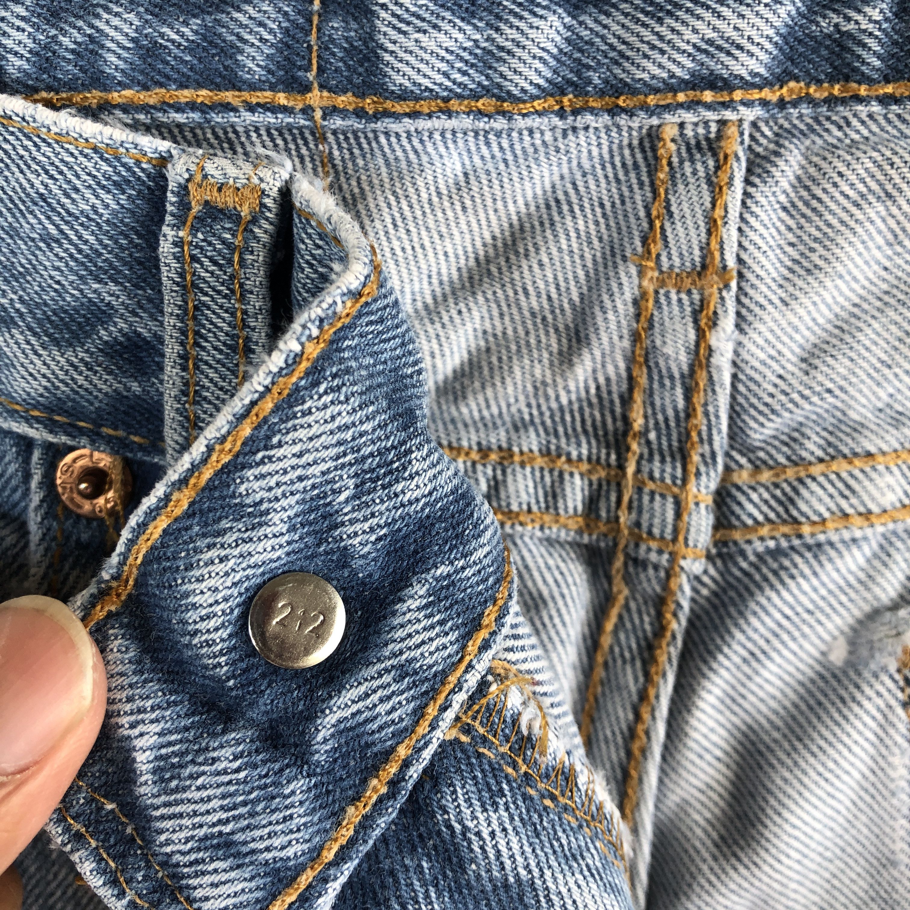Levi's Vintage Y2K Levis Faded Jeans Levi's 512 Tapered Denim Size US 30 / EU 46 - 7 Thumbnail