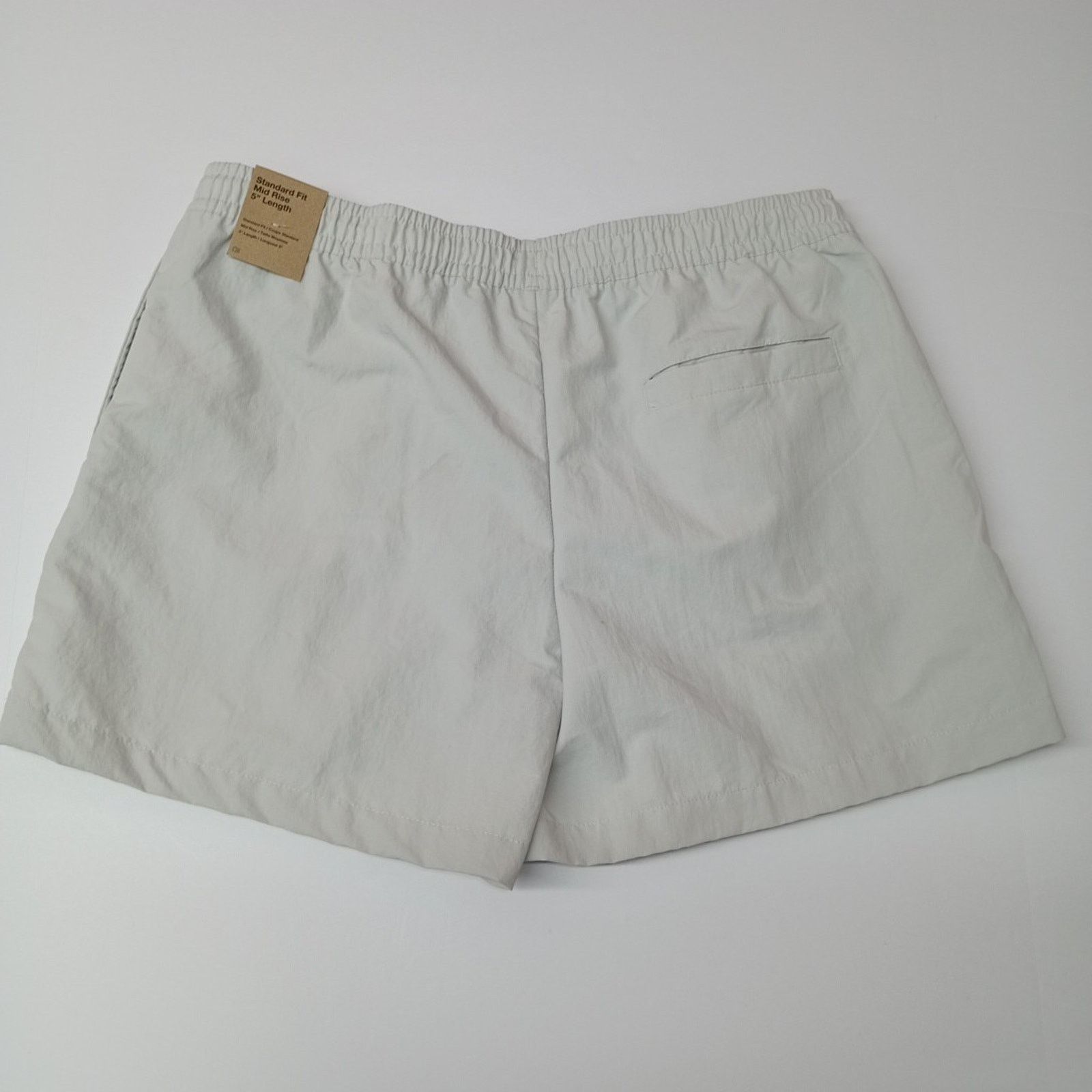 Nike Nike Sportswear Shorts Women's Size L Light Silver Woven Size 34" / US 12 / IT 48 - 7 Thumbnail