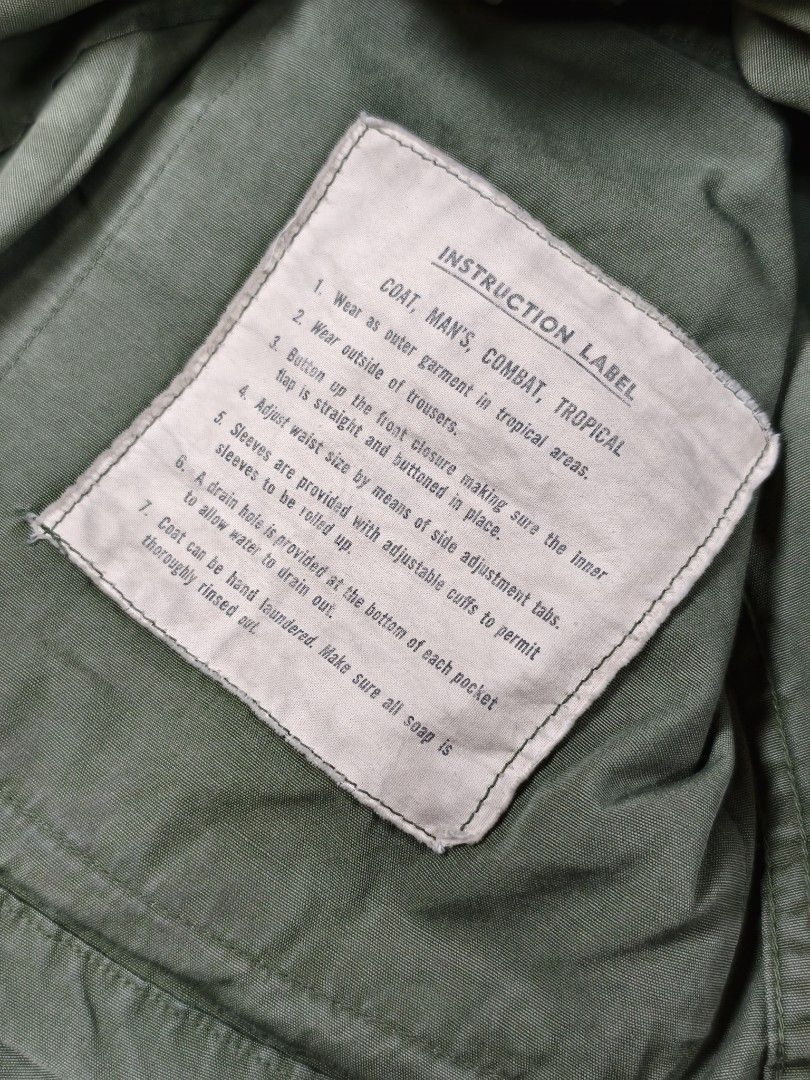 Vintage True Vintage Rare 1st Edition 1963 Tropical Combat Jacket Size US M / EU 48-50 / 2 - 4 Thumbnail