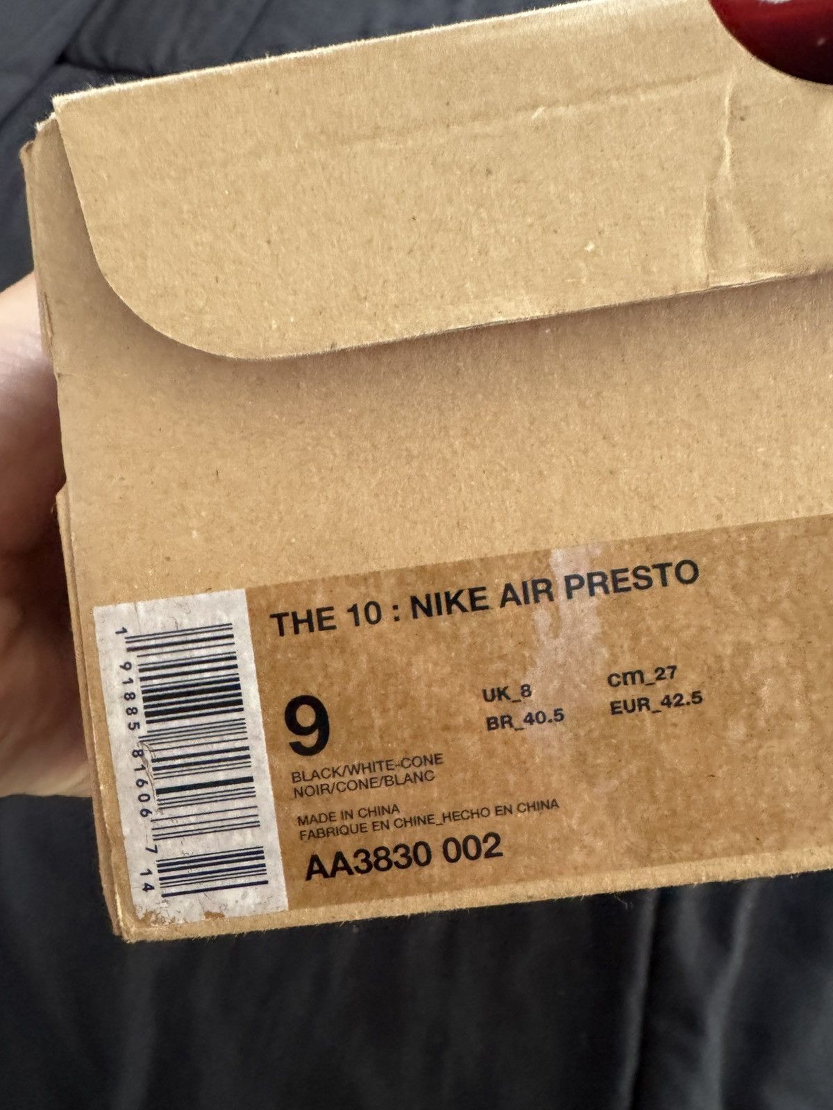 Nike × Off-White off white presto Size US 9 / EU 42 - 3 Thumbnail