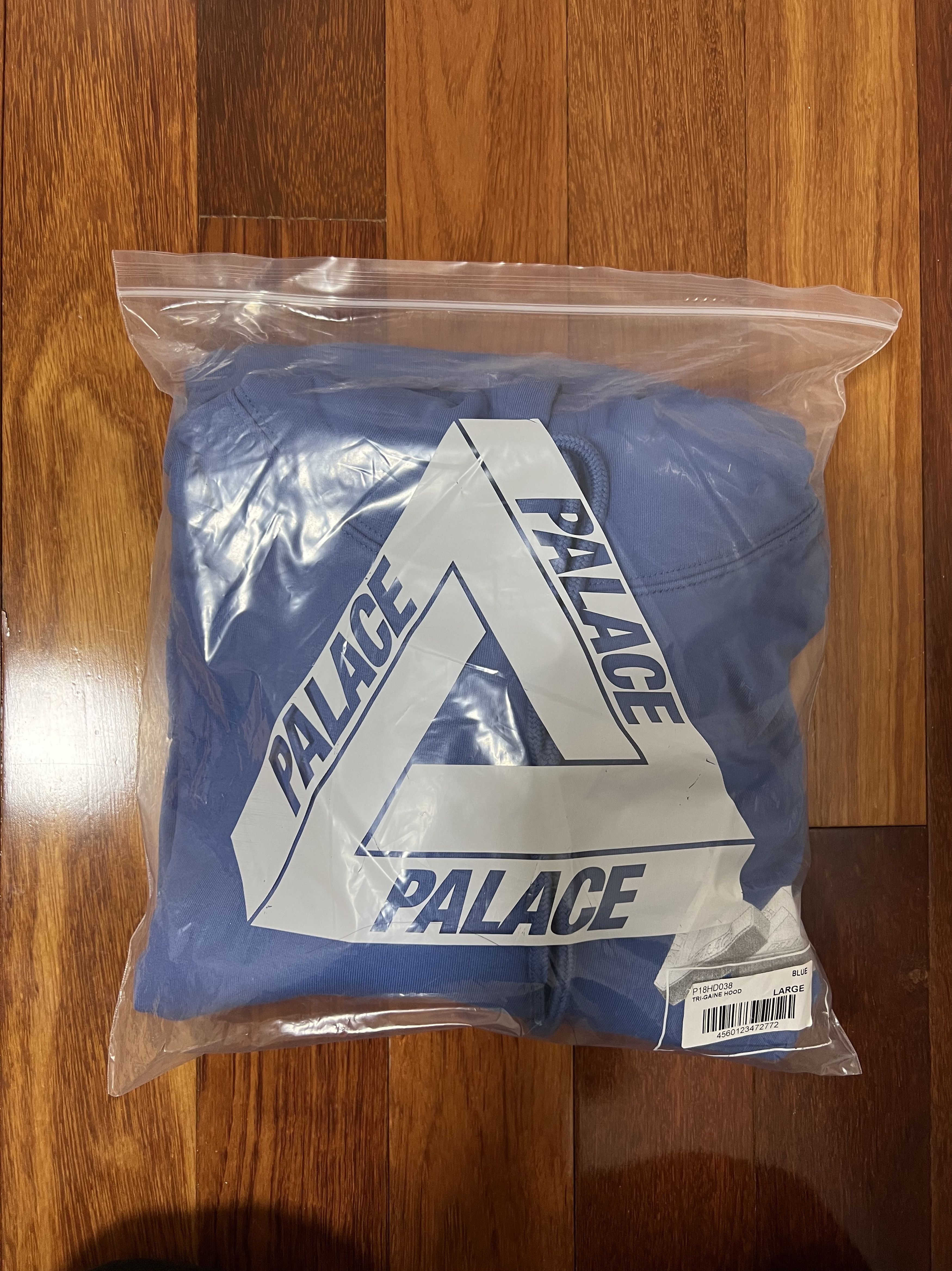 Palace 💚 2020 Palace Tri-Gaine Hoodie Blue Large NEW Size US L / EU 52-54 / 3 - 10 Thumbnail