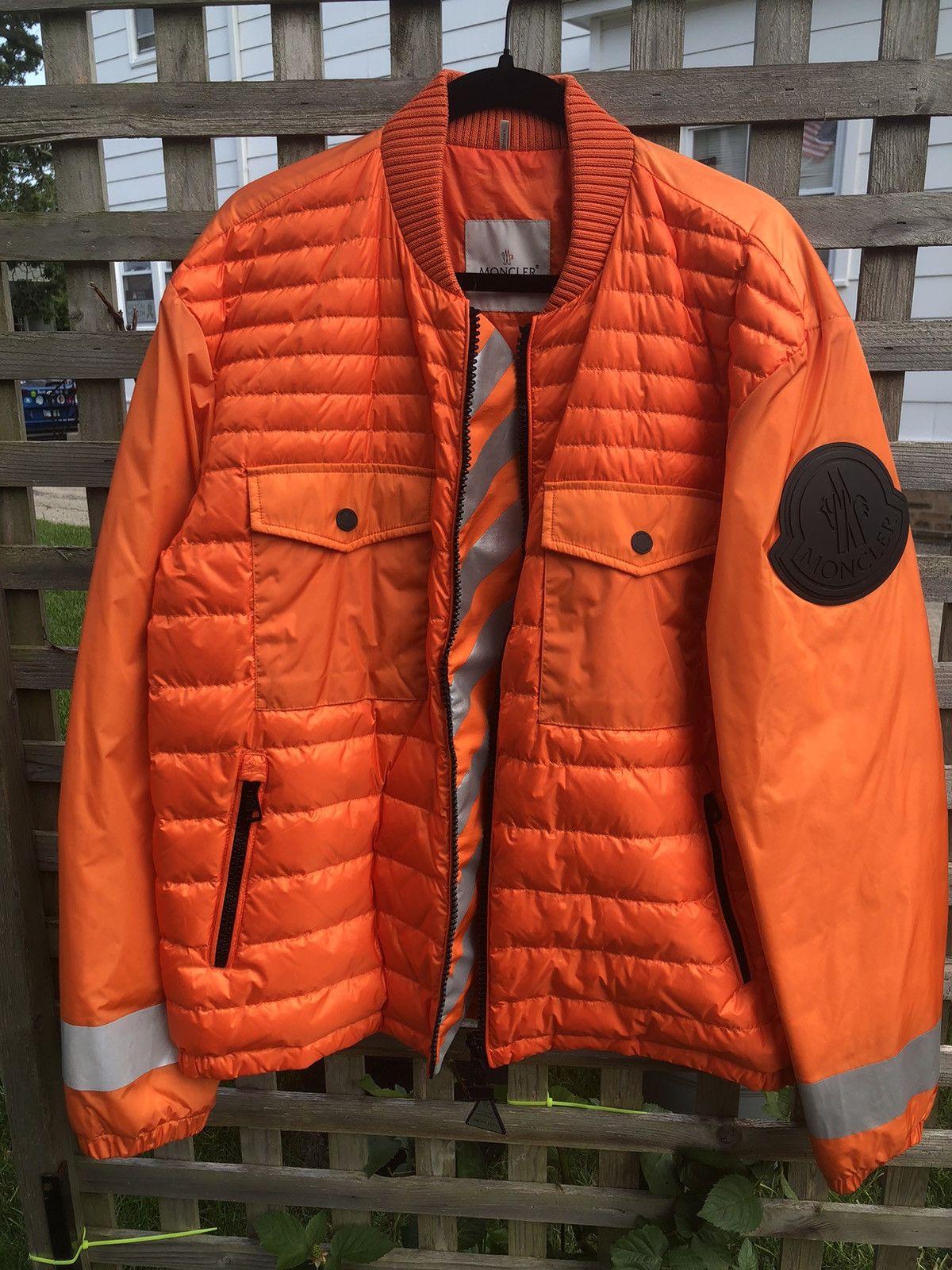 Moncler × Off-White Arrows O-Bomber Size US XXL / EU 58 / 5 - 11 Thumbnail