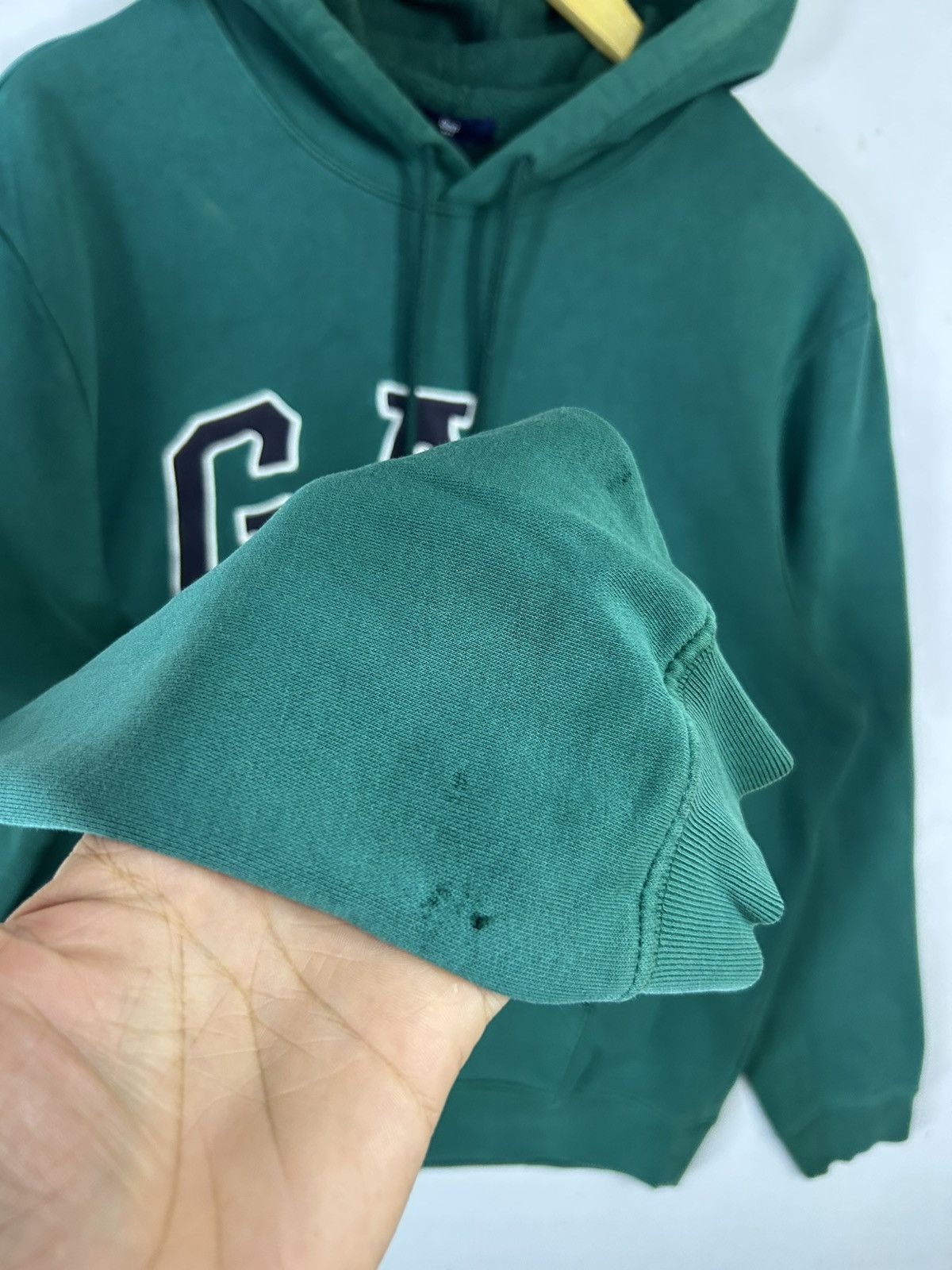 Gap × Vintage Sunfaded GAP spellout pullover Size US L / EU 52-54 / 3 - 3 Thumbnail