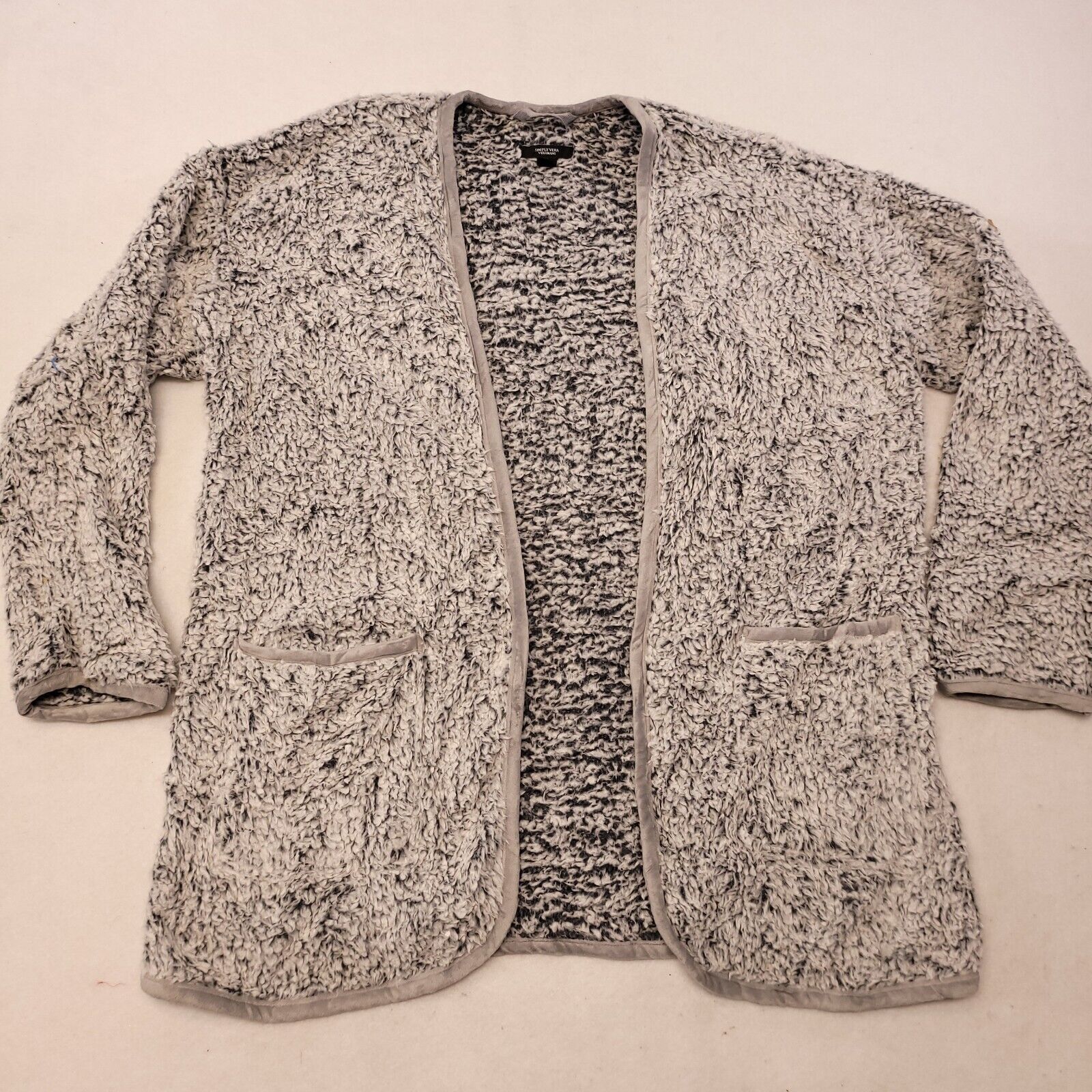 Vera Wang Simply Vera Vera Wang Casual Open Long Coat Womens Size M Size M / US 6-8 / IT 42-44 - 2 Thumbnail