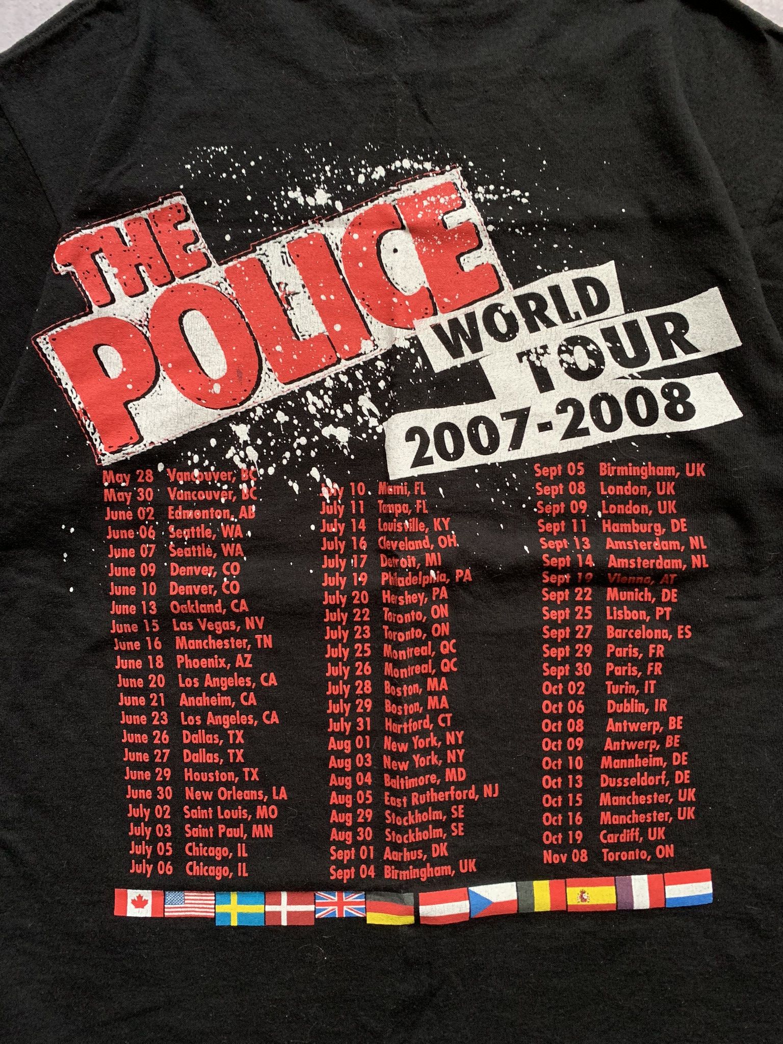 Other The Police World Tour 2007-2008 Tour t shirt Size US M / EU 48-50 / 2 - 5 Thumbnail