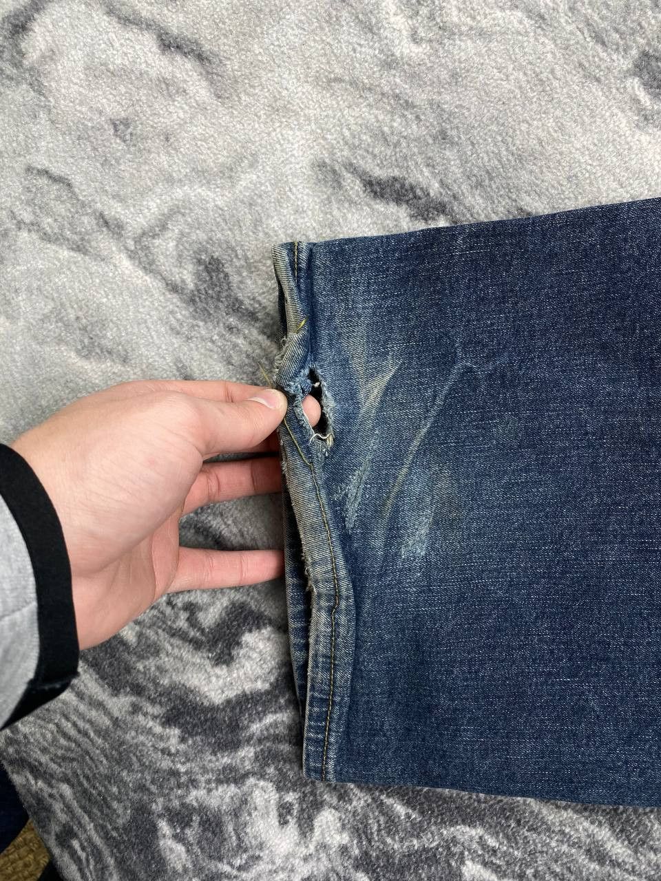 Armani Vintage Armani Denim Baggy Jeans Size US 38 / EU 54 - 6 Thumbnail