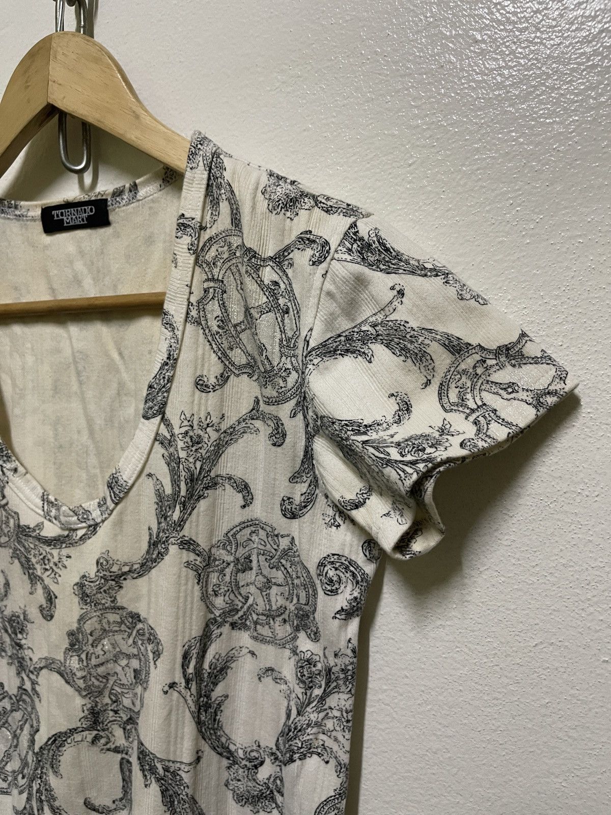Japanese Brand × Tornado Mart Tornado Mart Full Printed T Shirt Size S / US 4 / IT 40 - 5 Thumbnail