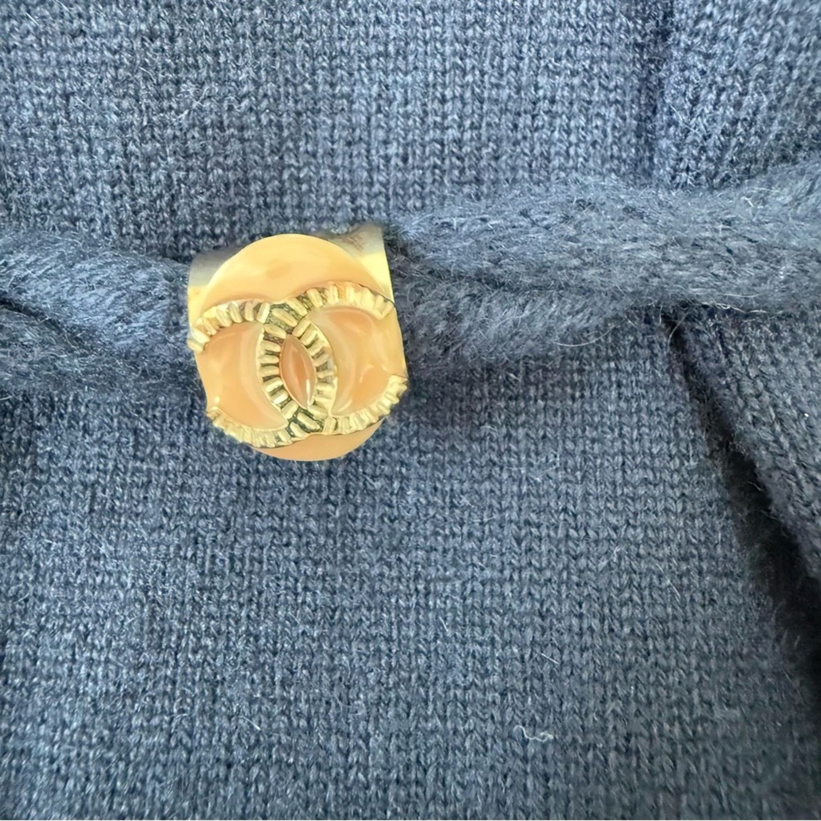 Chanel CHANEL women cashmere dress 46FR or 12 US Authentic 3500$ Size XL / US 12-14 / IT 48-50 - 6 Thumbnail