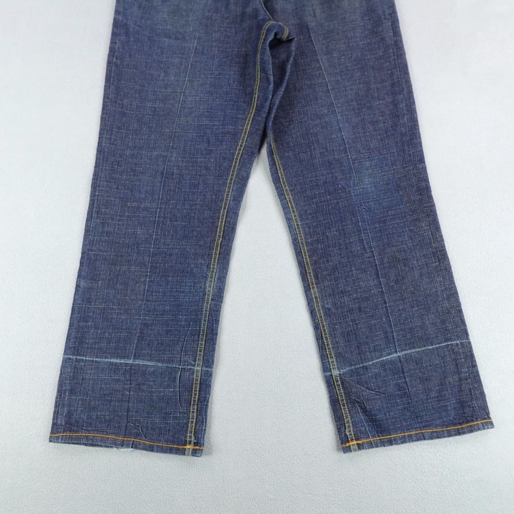 Rocawear VINTAGE Rocawear Jeans Mens 40x34 Blue Denim Embroidered Baggy Hip Hop Y2K 40x34 Relaxed Straight Denim Jeans Mens Blue Rocawear Size US 40 / EU 56 - 4 Thumbnail