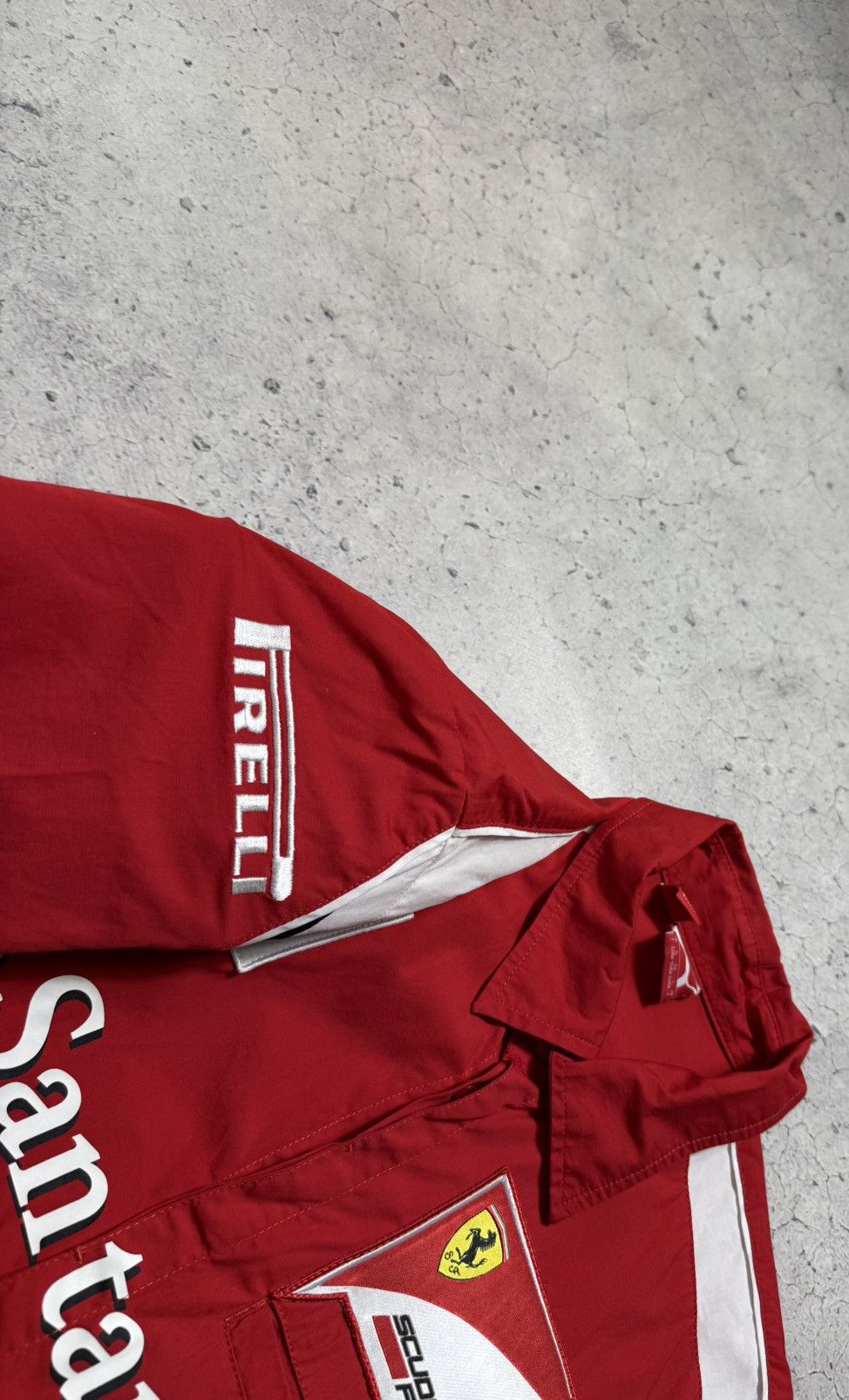 Puma Puma Ferrari Racing Vintage Button Up Shirt Size L Red Size US L / EU 52-54 / 3 - 5 Thumbnail