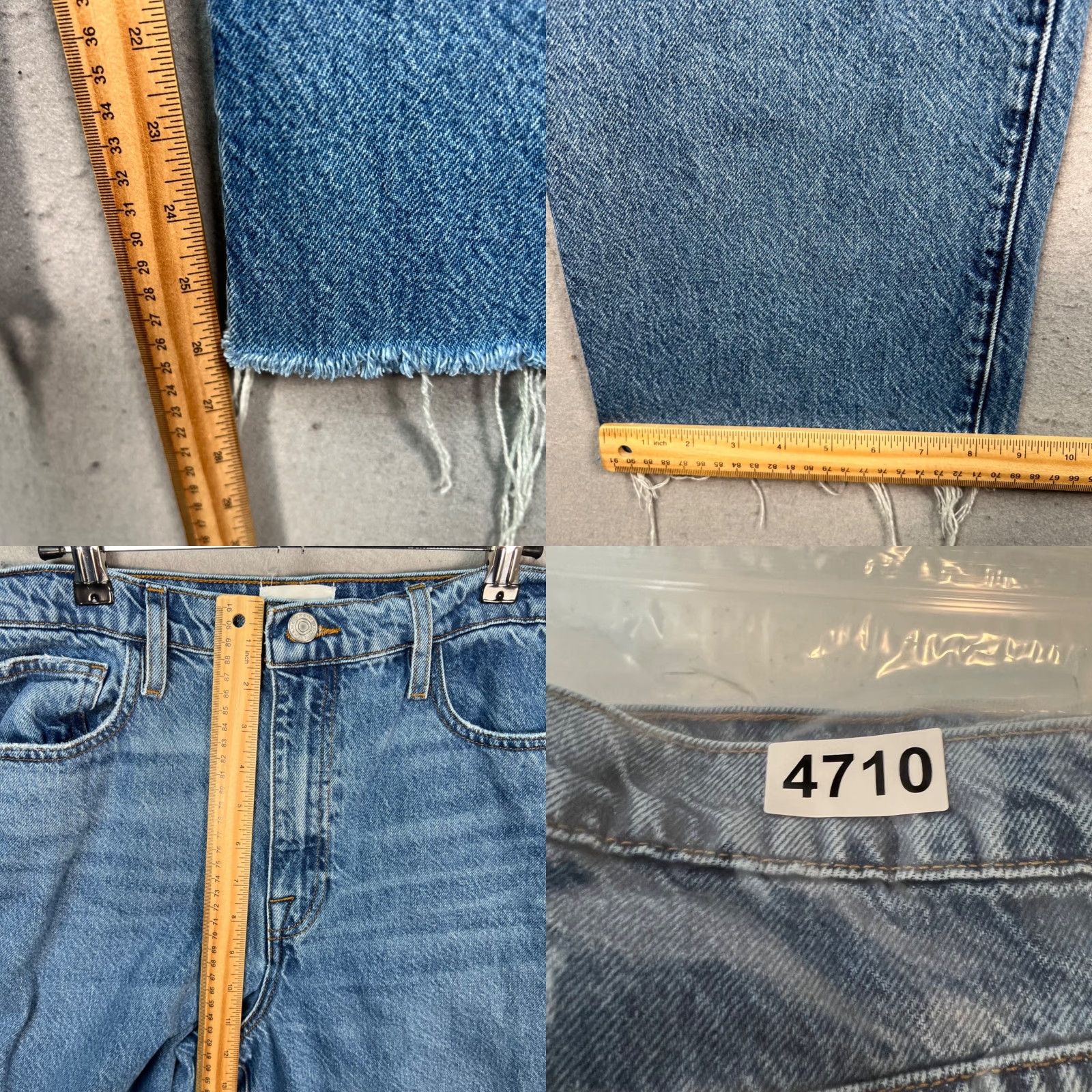Frame VINTAGE FRAME Womens Frame Jeans High Rise Cropped 30 Blue Denim 5-Pocket Inseam 27 Cotton Blend Shirt? Size 30" / US 8 / IT 44 - 8 Thumbnail