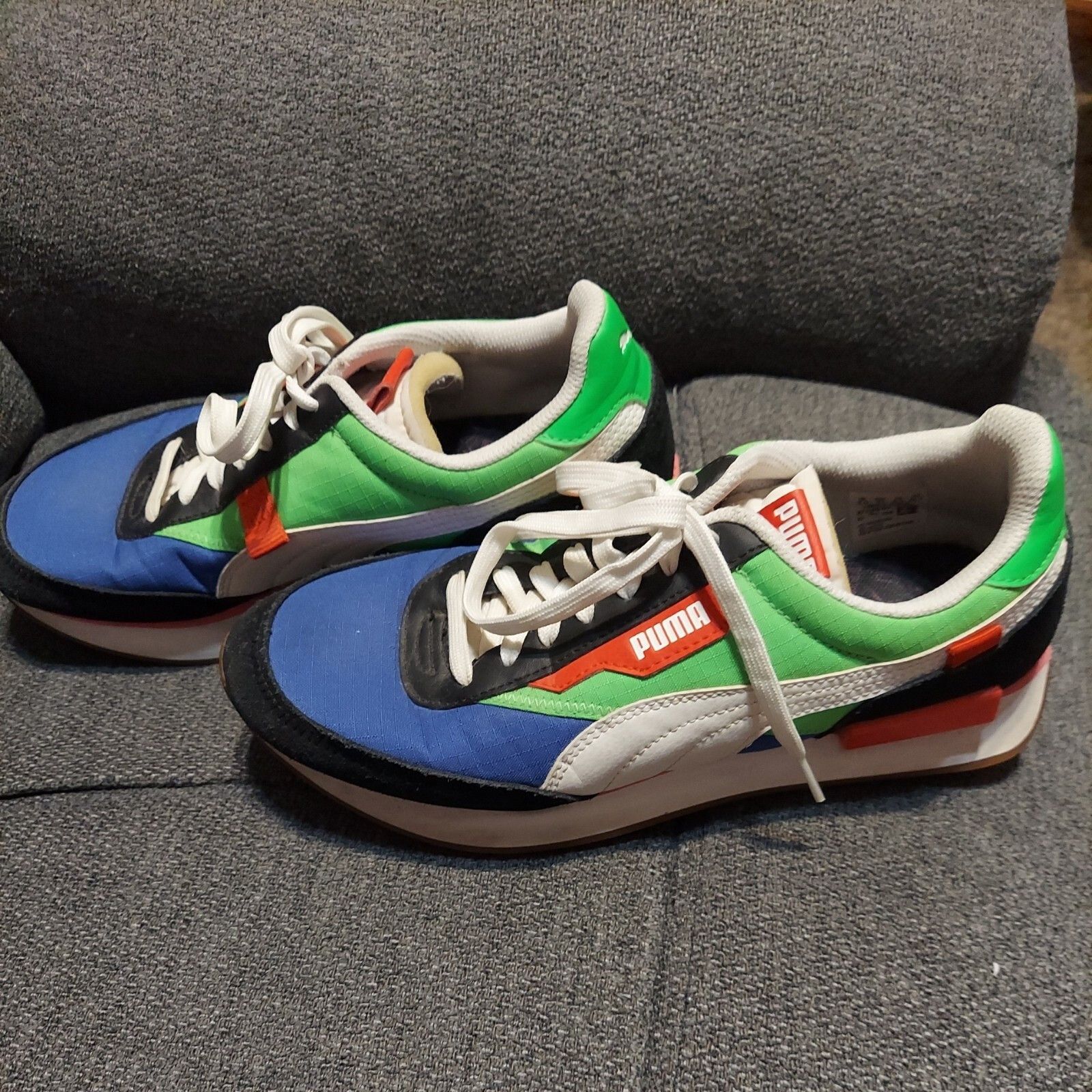 Puma Size 8.5 - PUMA Future Rider Dazzling Blue Tennis Shoes Sne Size US 8.5 / EU 41-42 - 2 Thumbnail