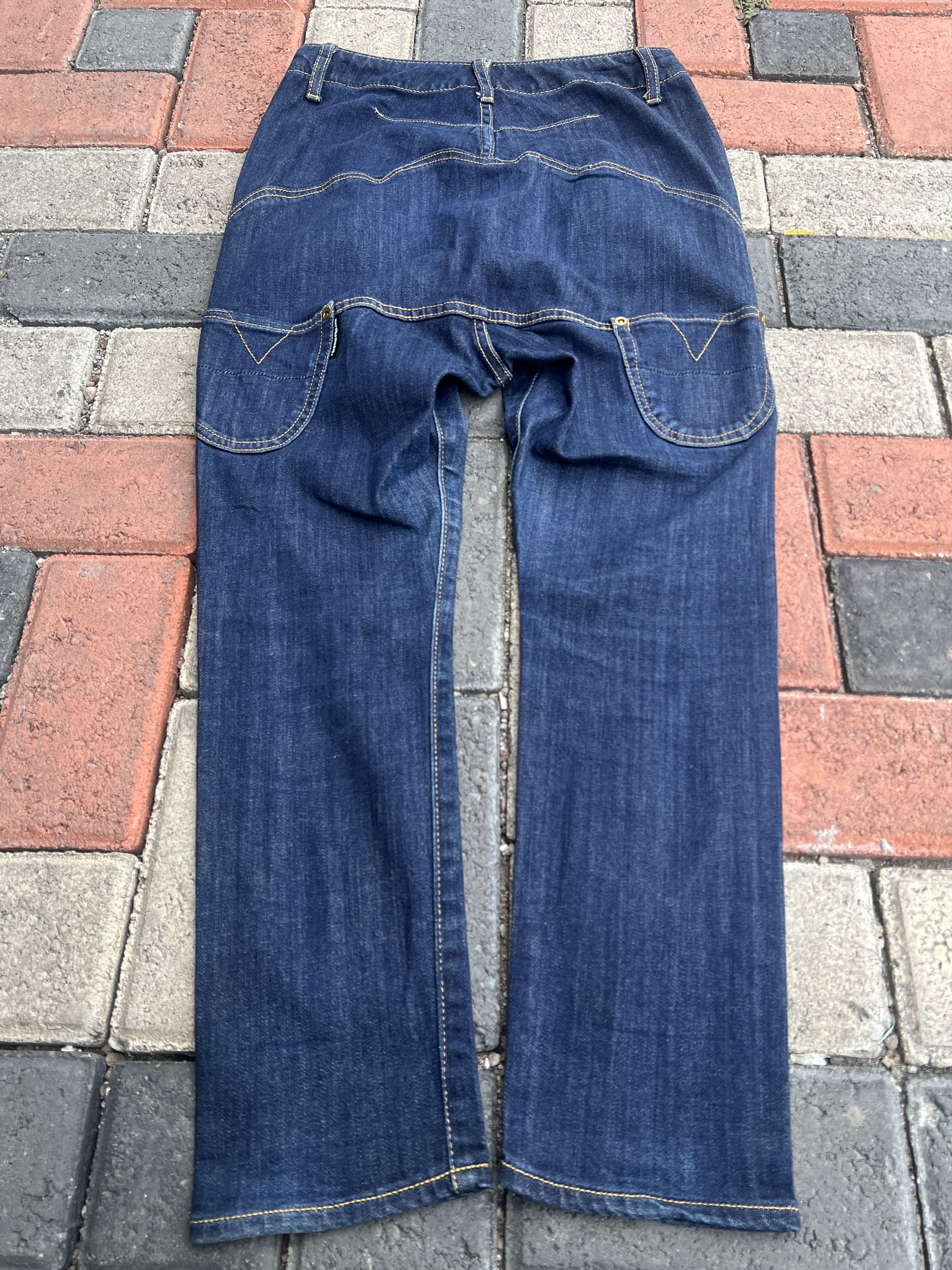 mercibeaucoup 2000s Issey Miyake Bootcut Designer Denim y2k Lgb Ifsix Size US 26 / EU 42 - 2 Thumbnail