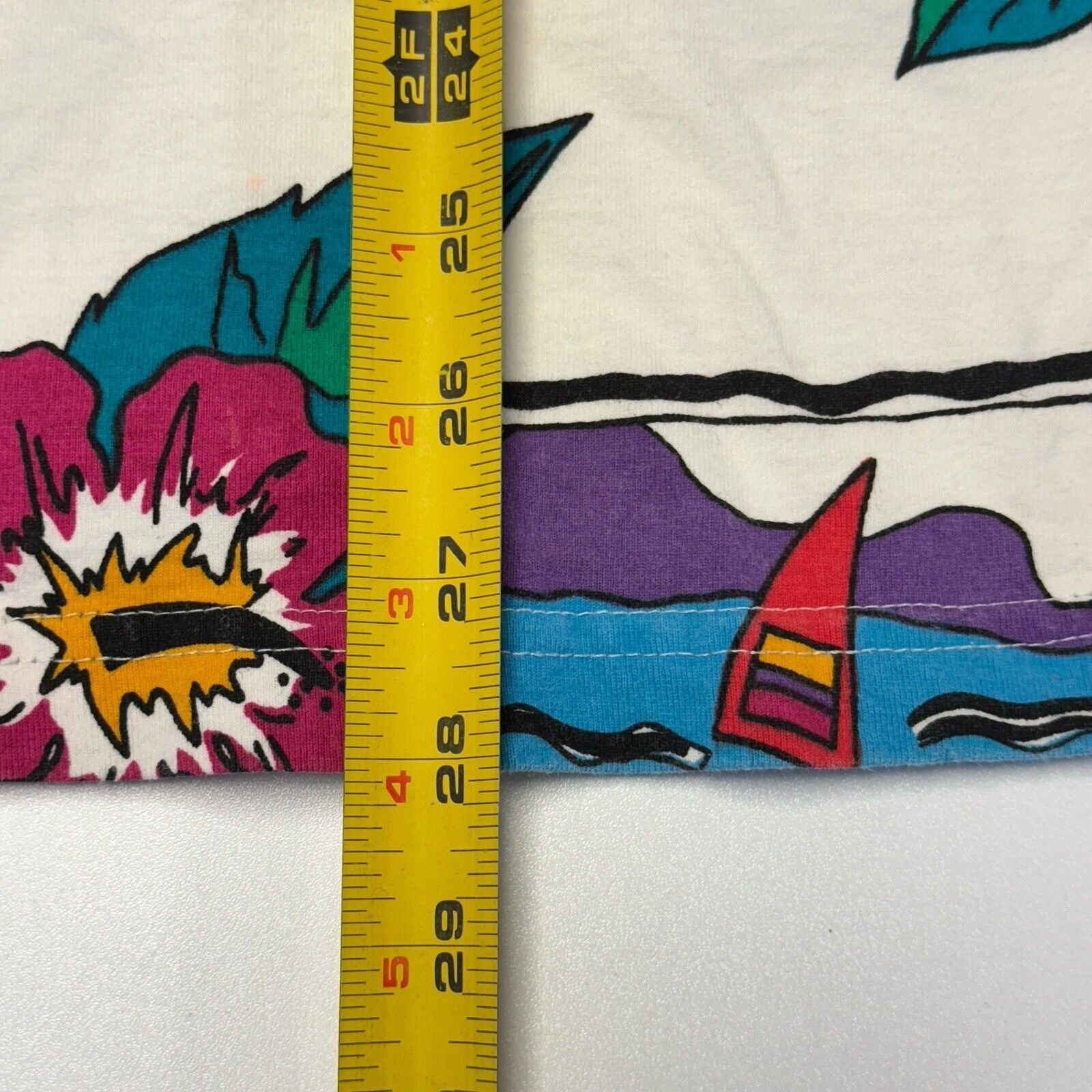 Vintage Vintage 90s Jason Maxwell T Shirt Adult Small White AOP Trav Size US S / EU 44-46 / 1 - 8 Thumbnail