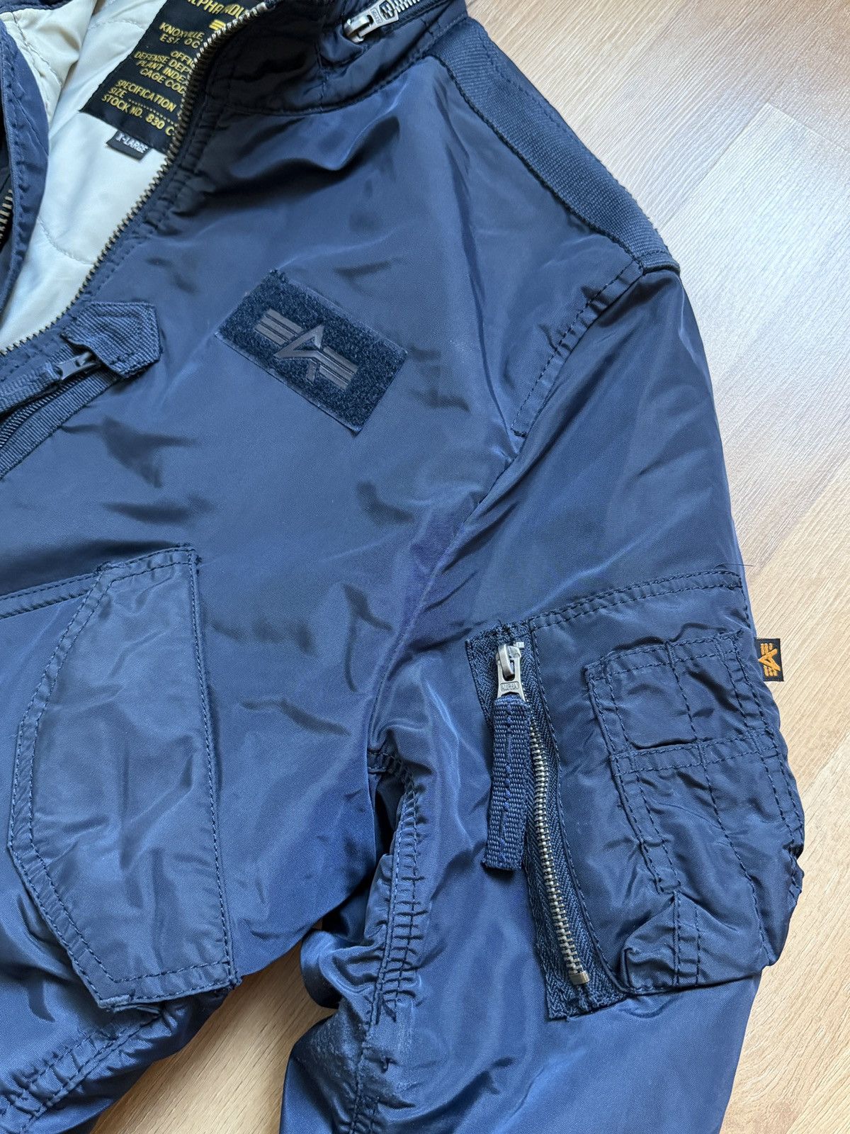 Alpha Industries ENGINE Alpha Industries Jacket Size US XL / EU 56 / 4 - 5 Thumbnail