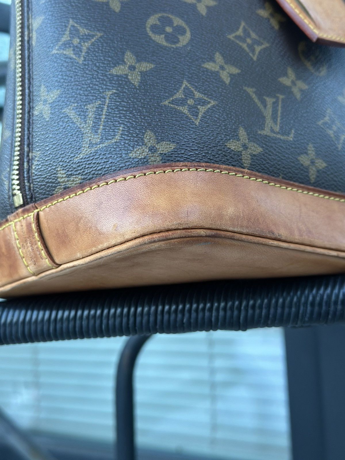 Louis Vuitton Louis Vuitton Alma PM Canvas Brown Monogram Leather Bag Size ONE SIZE - 15 Thumbnail