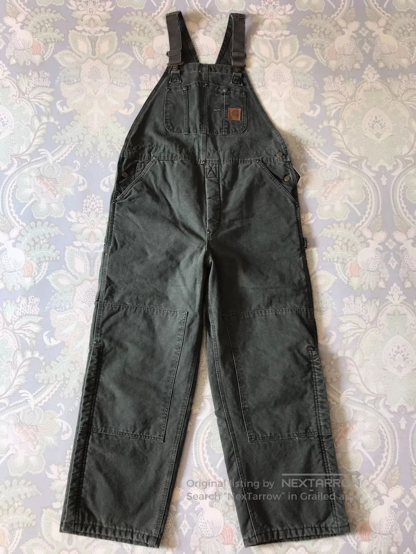 Carhartt Carhartt R27 Moss Green Overalls. Size US 38 / EU 54 - 3 Thumbnail