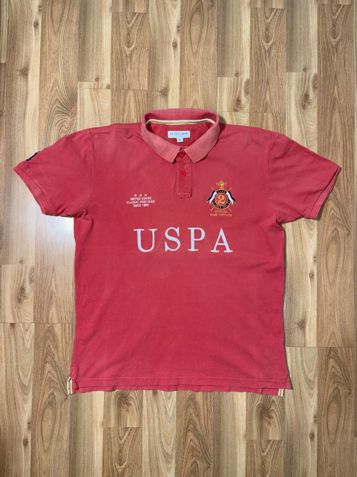 Polo Ralph Lauren U.S. Polo Assn. Heritage Graphic Polo Rugby T-Shirt Size US XL / EU 56 / 4 - 1 Thumbnail