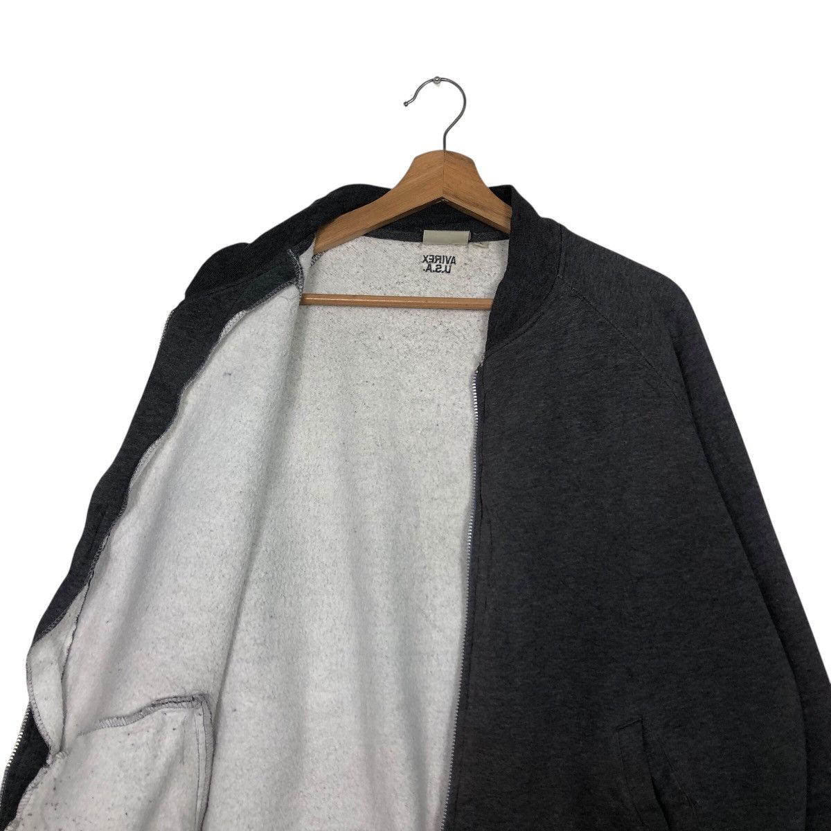 Avirex 📌Vintage Zipper Bomber Jacket Design Avirex Usa Size US L / EU 52-54 / 3 - 13 Thumbnail