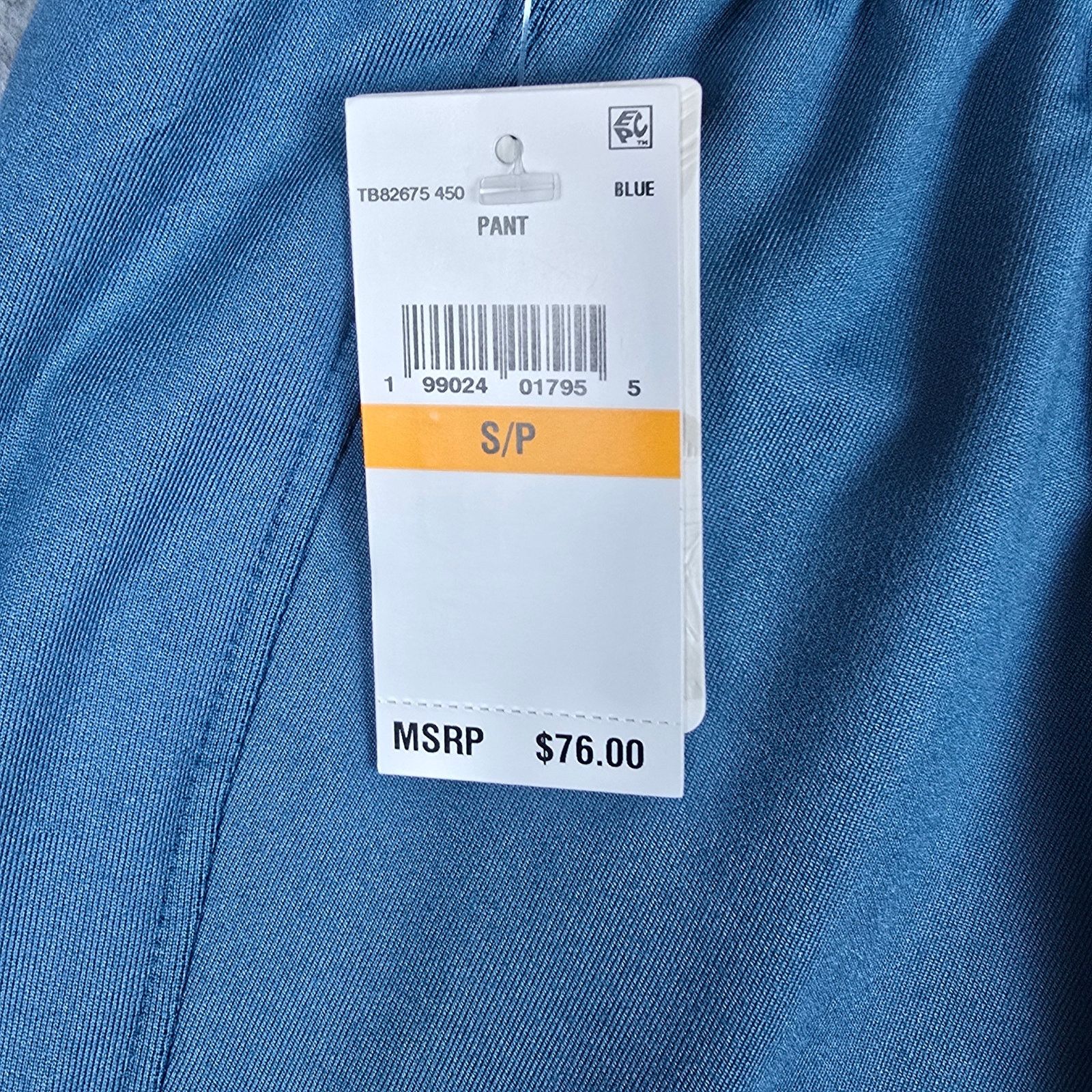 Tommy Bahama Tommy Bahama Small Blue Ultrasoft Drawstring Joggers Pockets Size US 29 - 13 Thumbnail