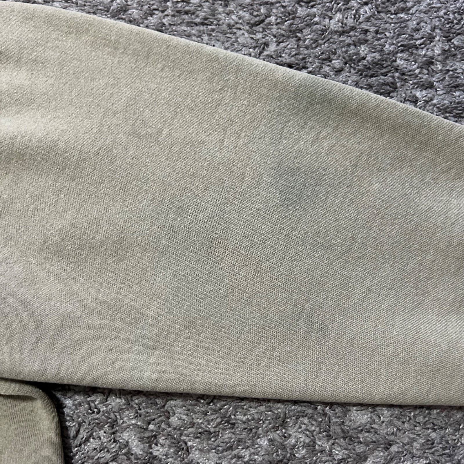 Jerzees × Vintage Vintage Thrashed Sweatshirt Blank Crewneck Pullover 90s Tan Size US L / EU 52-54 / 3 - 6 Thumbnail
