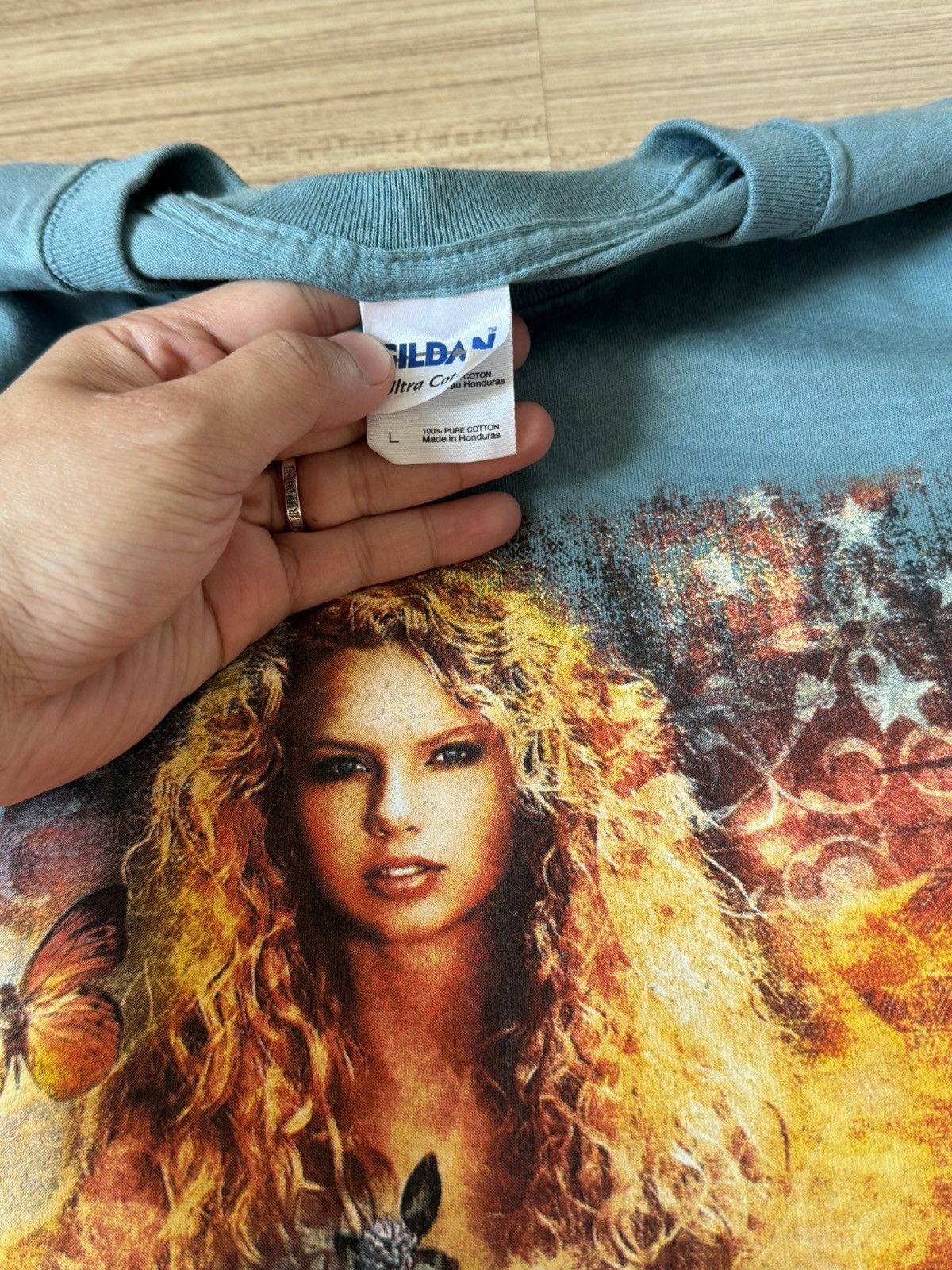 Band Tees × Rap Tees × Vintage Rare - Vintage Taylor swift - L - Debut tour t shirt Size US L / EU 52-54 / 3 - 5 Thumbnail