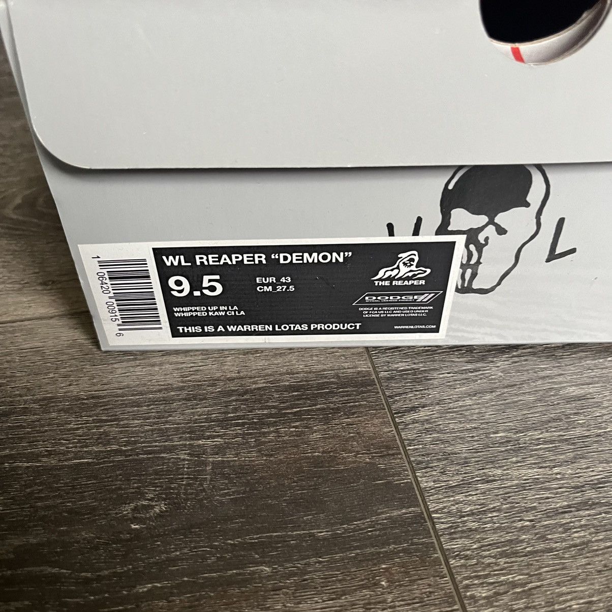 Warren Lotas Warren Lotas x Dodge SRT Demon Sneakers Men’s Size 9.5 w Box Size US 9.5 / EU 42-43 - 5 Thumbnail