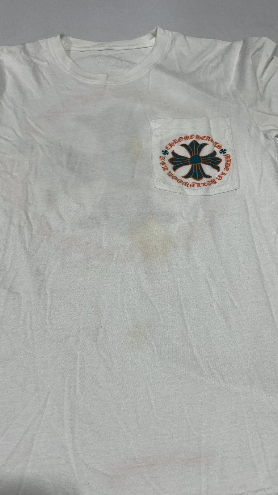 Chrome Hearts Chrome Hearts Miami Art Basel White T Shirt Size US S / EU 44-46 / 1 - 4 Thumbnail