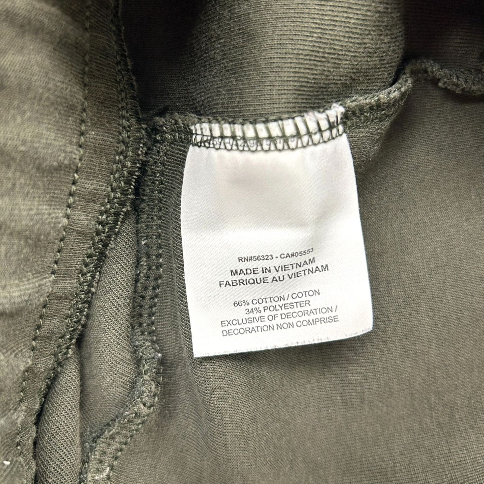 Nike Nike Fleece Pants Men's L Green Jogger Sweat Solid Drawstring Tech Size US 33 - 6 Thumbnail