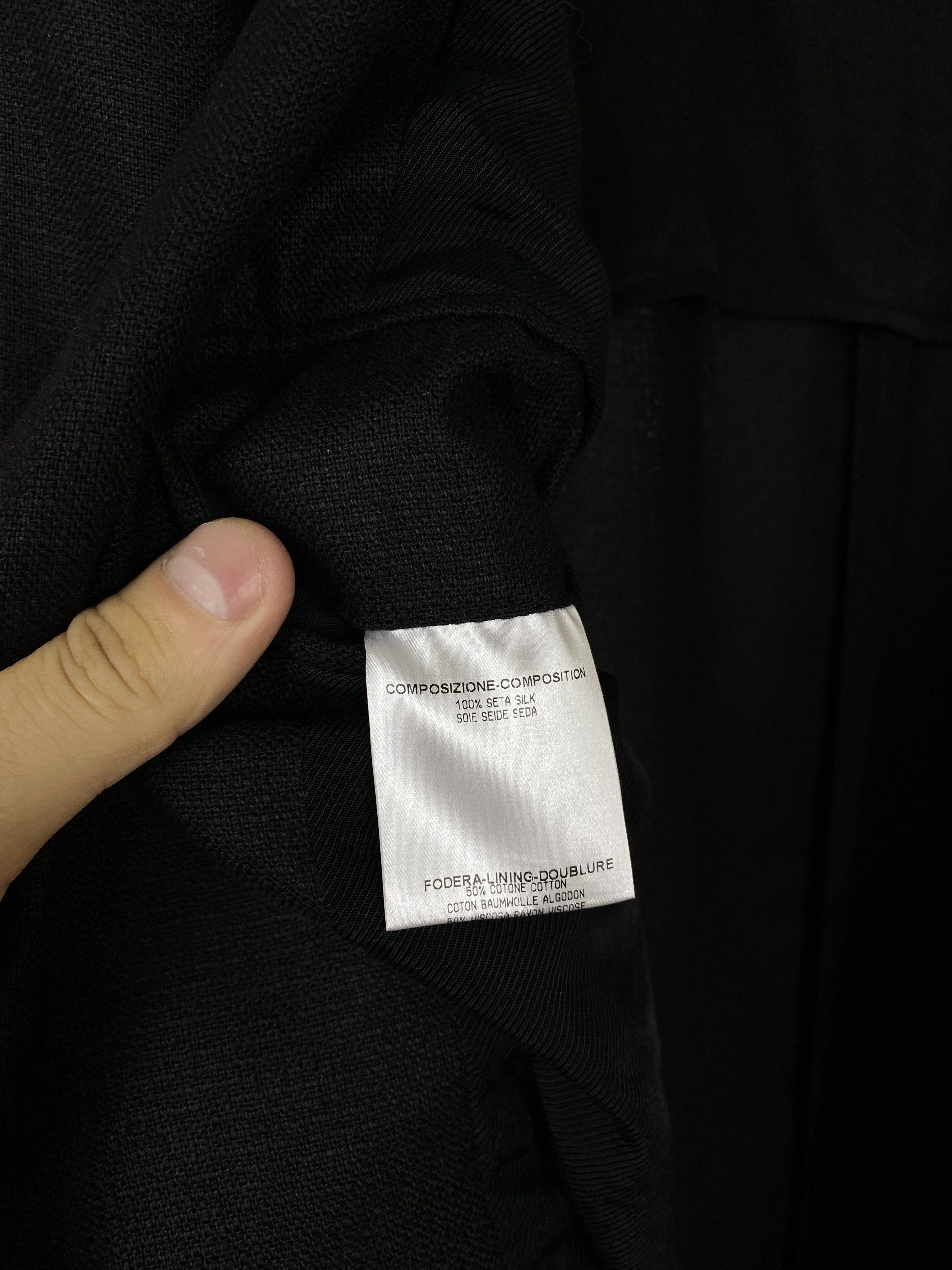 Alexander McQueen vintage Alexander Mcqueen unlined silk blazer jacket ss11 Size 50S - 11 Thumbnail