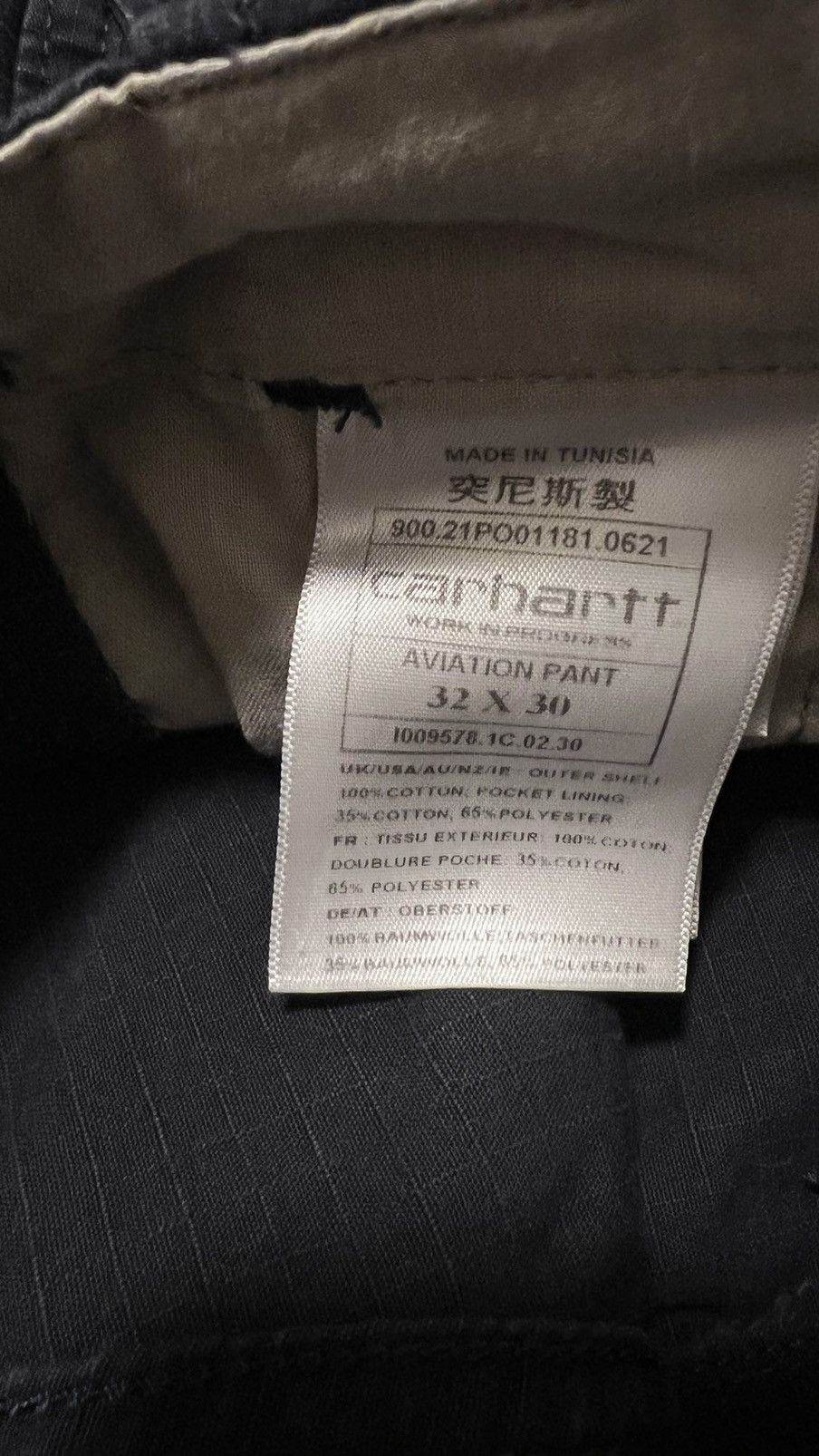 Carhartt × Carhartt Wip Carhartt WIP Aviation Pants Size US 32 / EU 48 - 4 Thumbnail