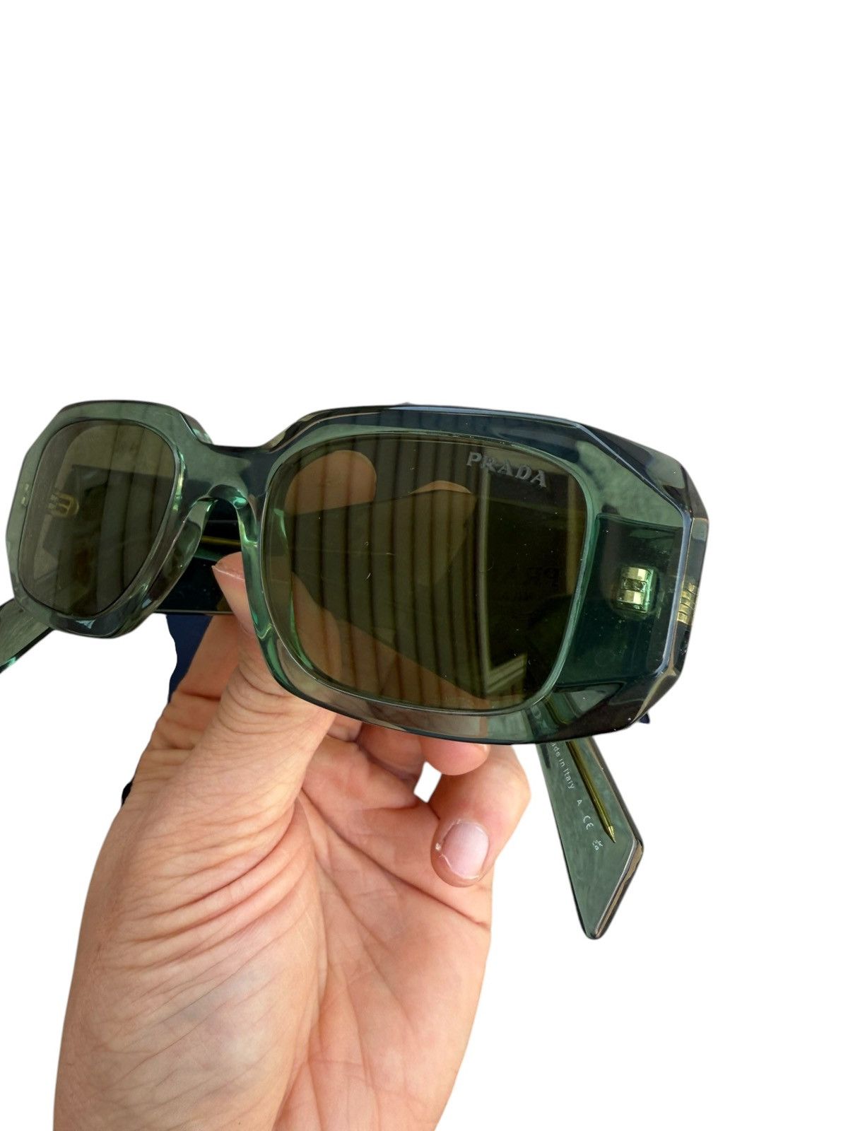 Prada Prada geometric sunglasses Size ONE SIZE - 6 Thumbnail