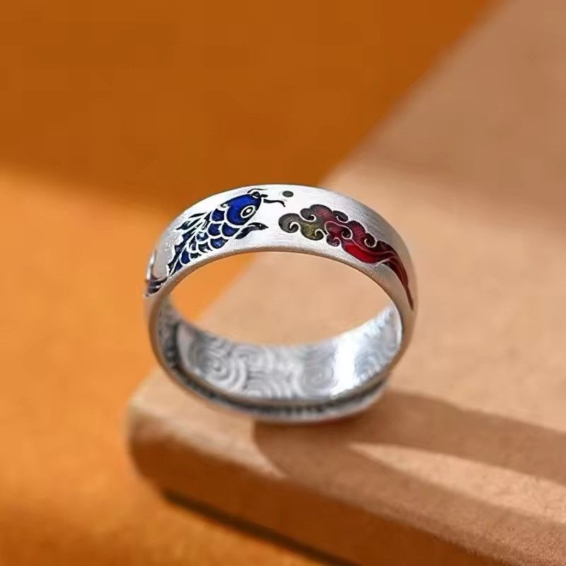 Jewelry × Vintage Vintage clouds koi resizeable rings Size ONE SIZE - 3 Thumbnail