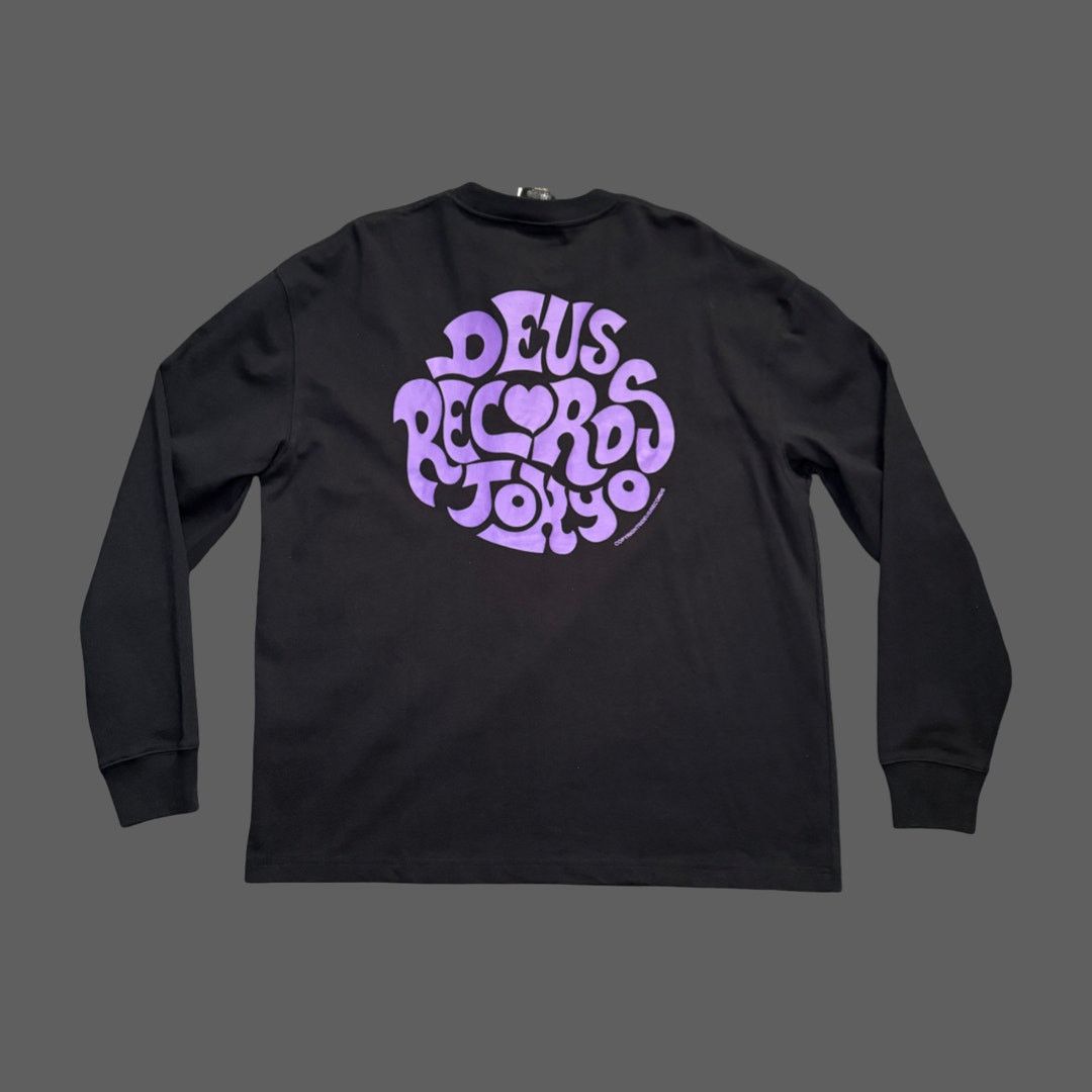 Deus Ex Machina Deus Ex Machina Paradigm Long Sleeve Tee Black Purple Size M Size US M / EU 48-50 / 2 - 6 Thumbnail