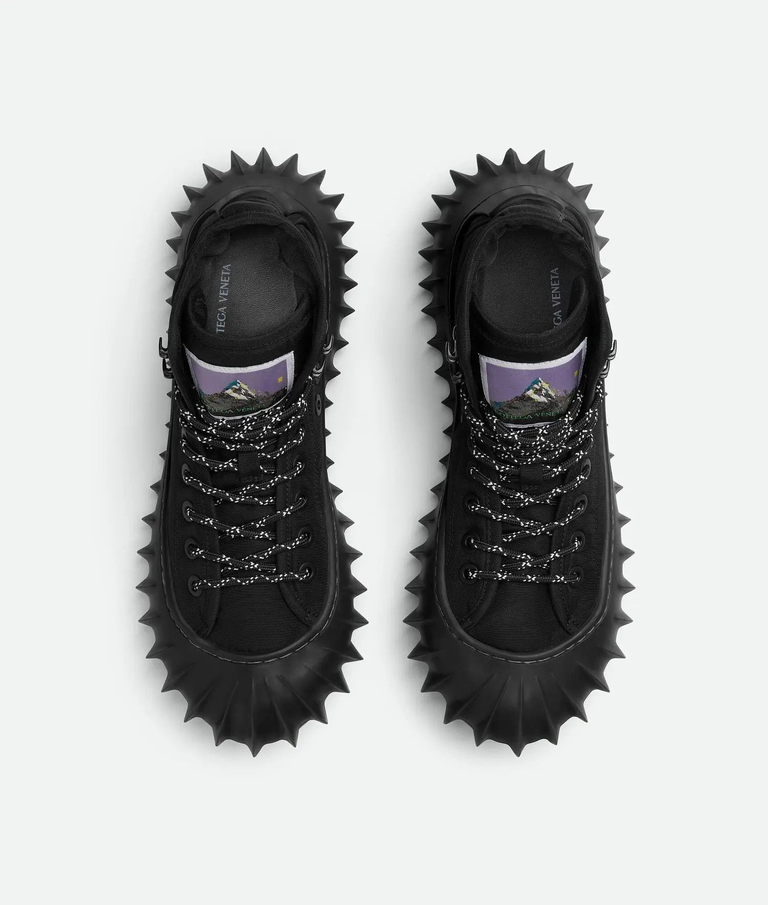 Bottega Veneta o1bcso1str0925 Denver Sneakers in Black Size US 6 / EU 39 - 4 Thumbnail