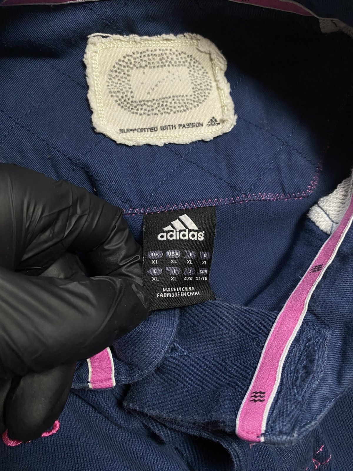 Adidas Vintage Adidas Paris SF training soccer rugby jersey Size US XL / EU 56 / 4 - 2 Thumbnail
